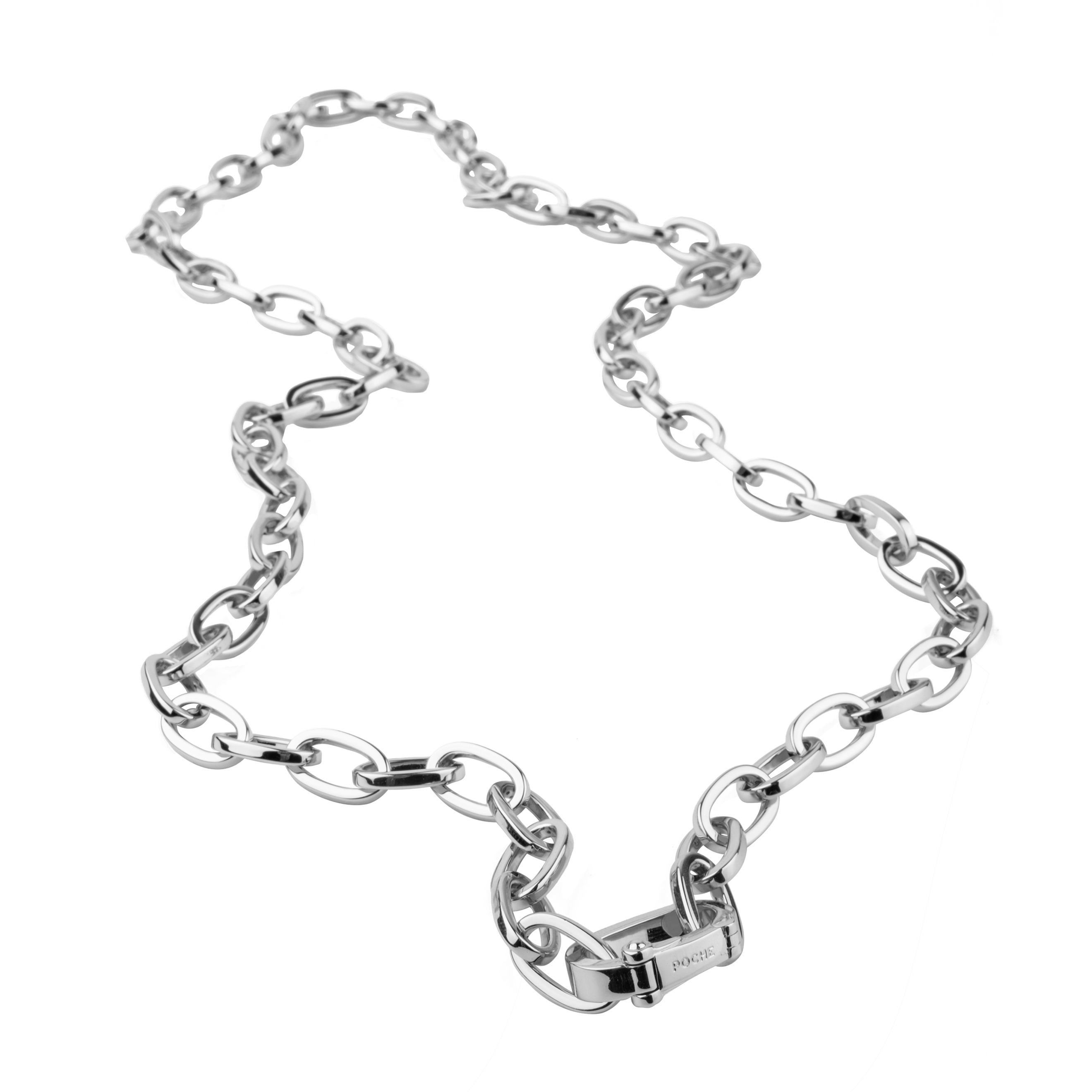 Серебристая цепь Double Vogue