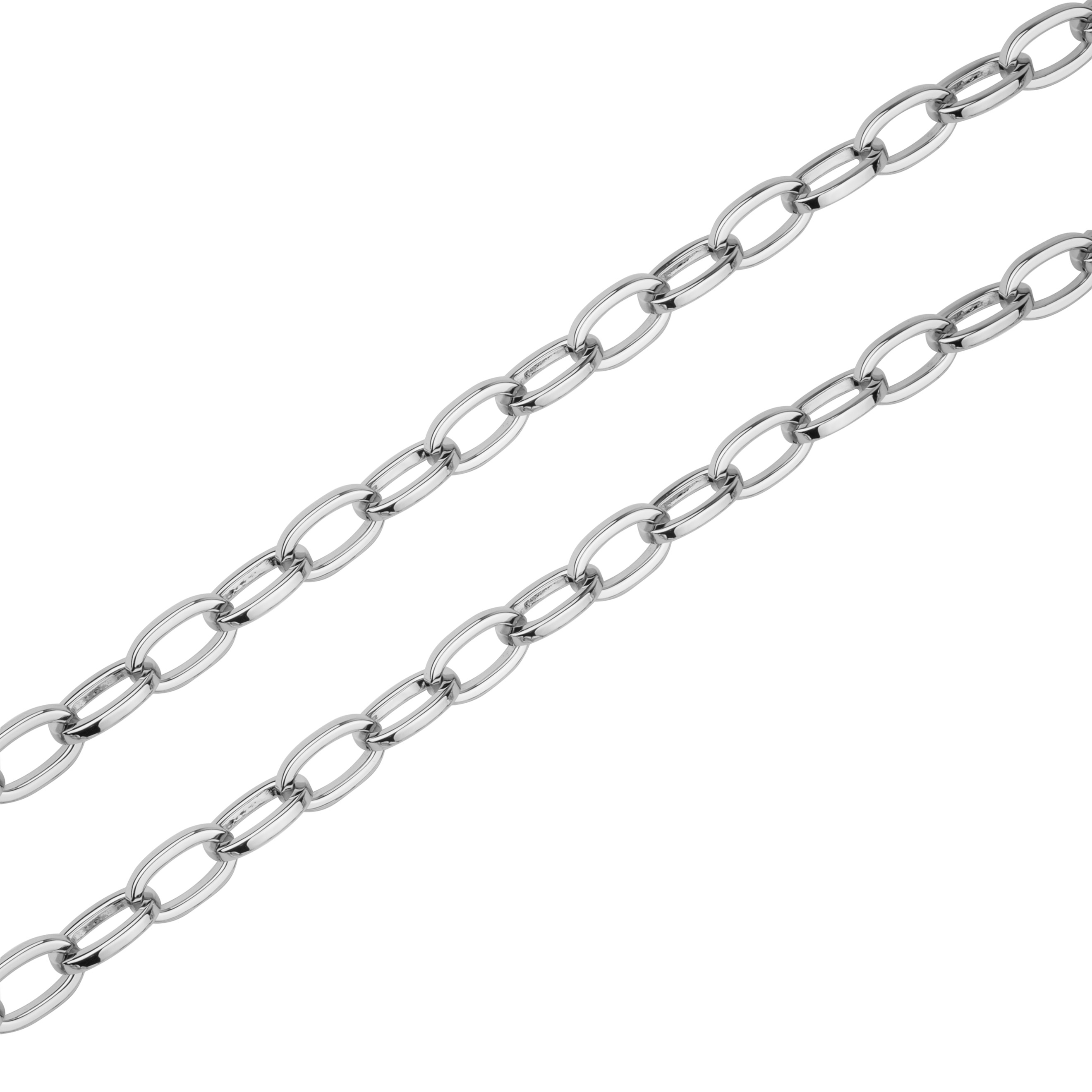 Серебристая цепь Double Vogue