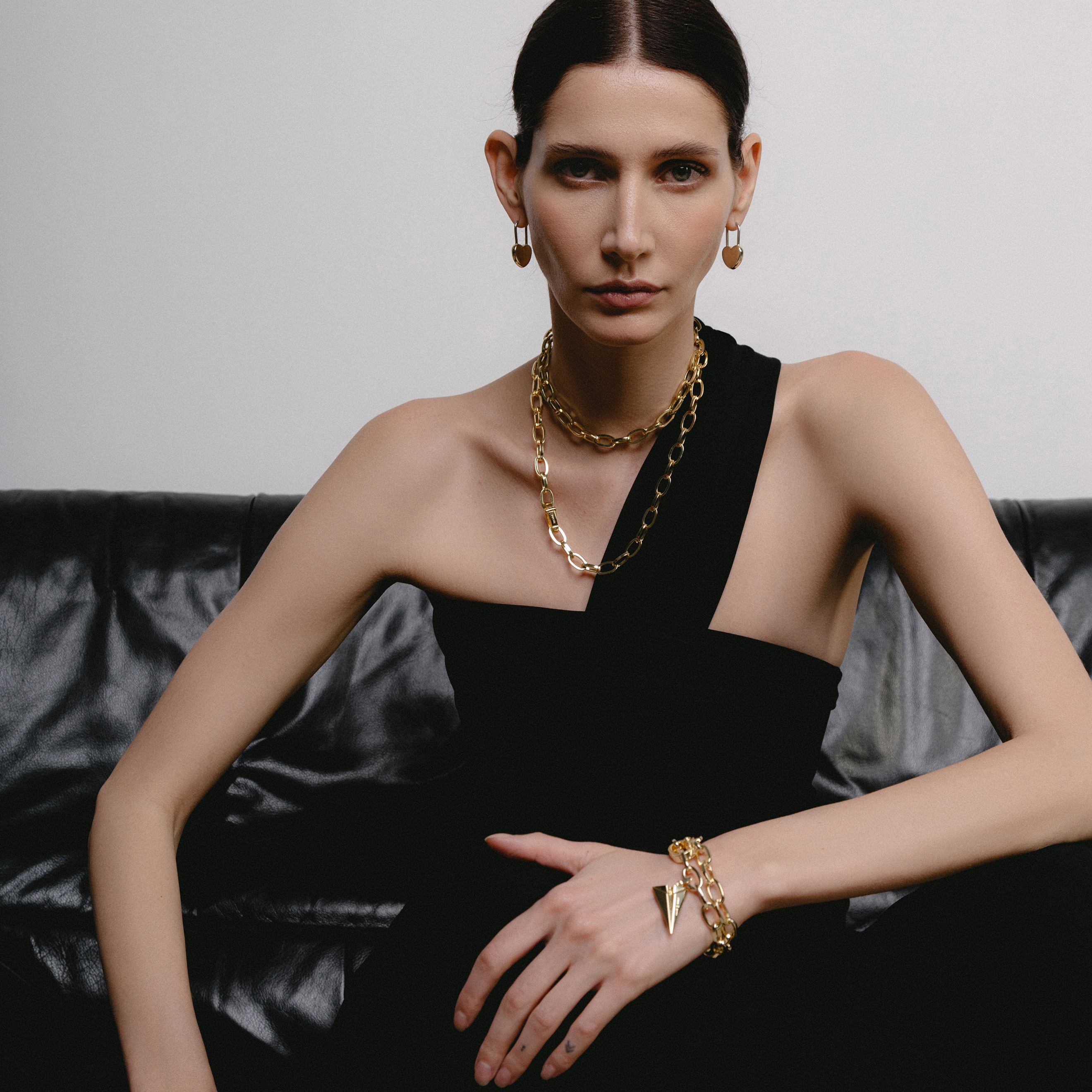 Позолоченный браслет Vogue