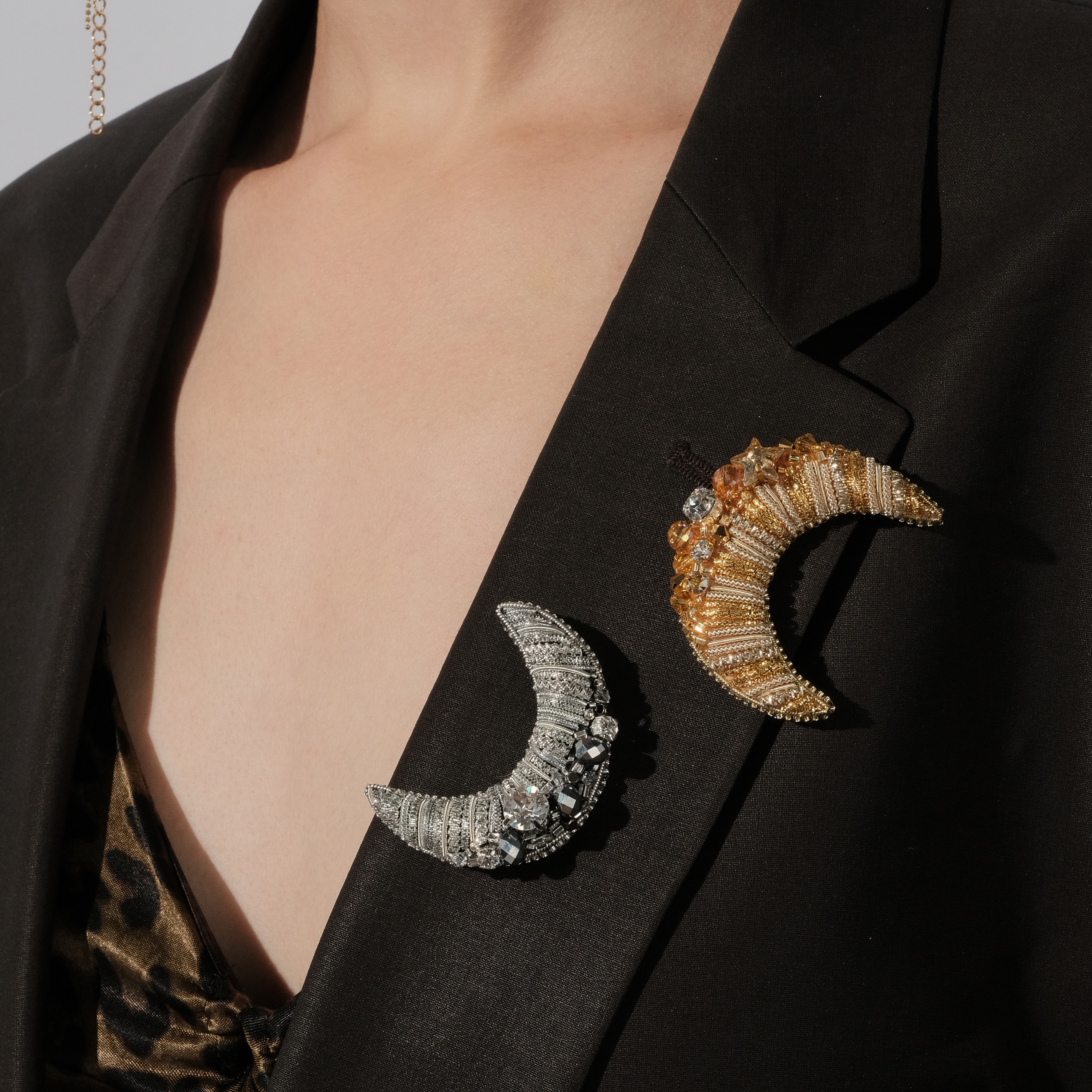 Golden Month Brooch