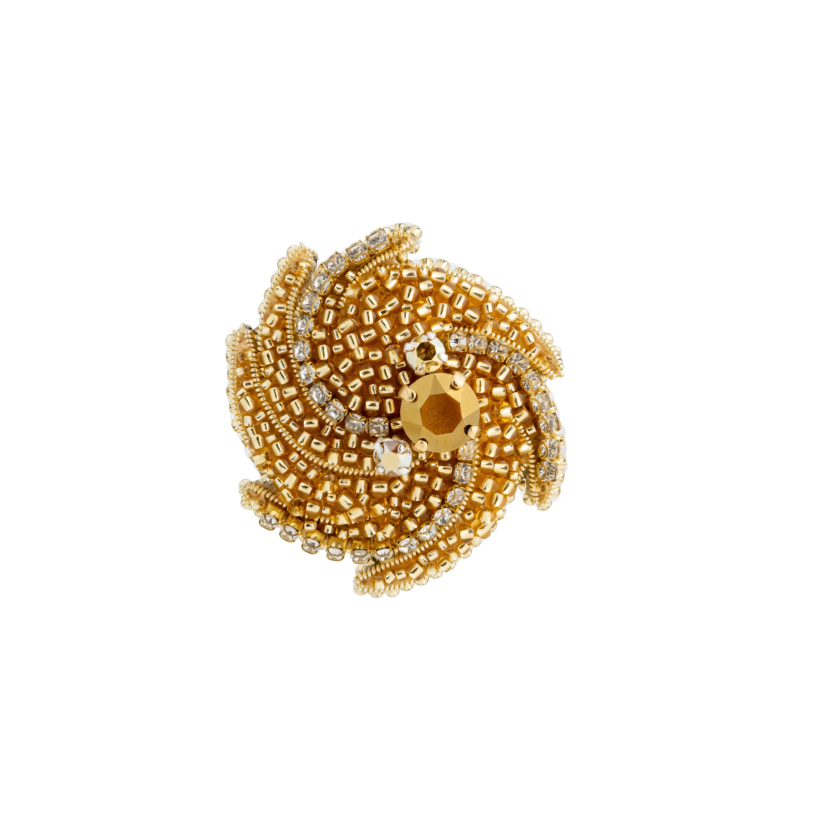 Golden -headed sun clip