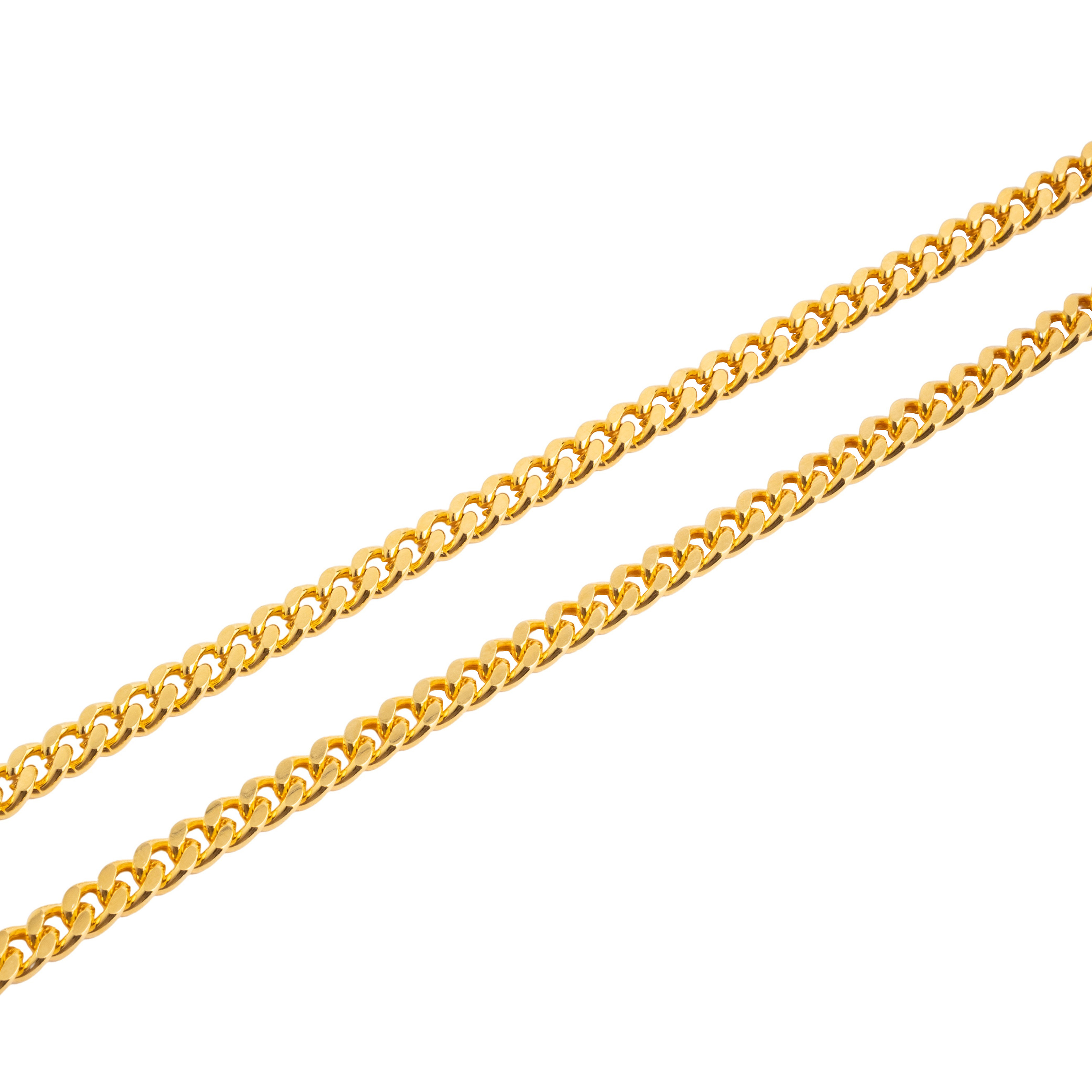 chain necklace with carabiner heart