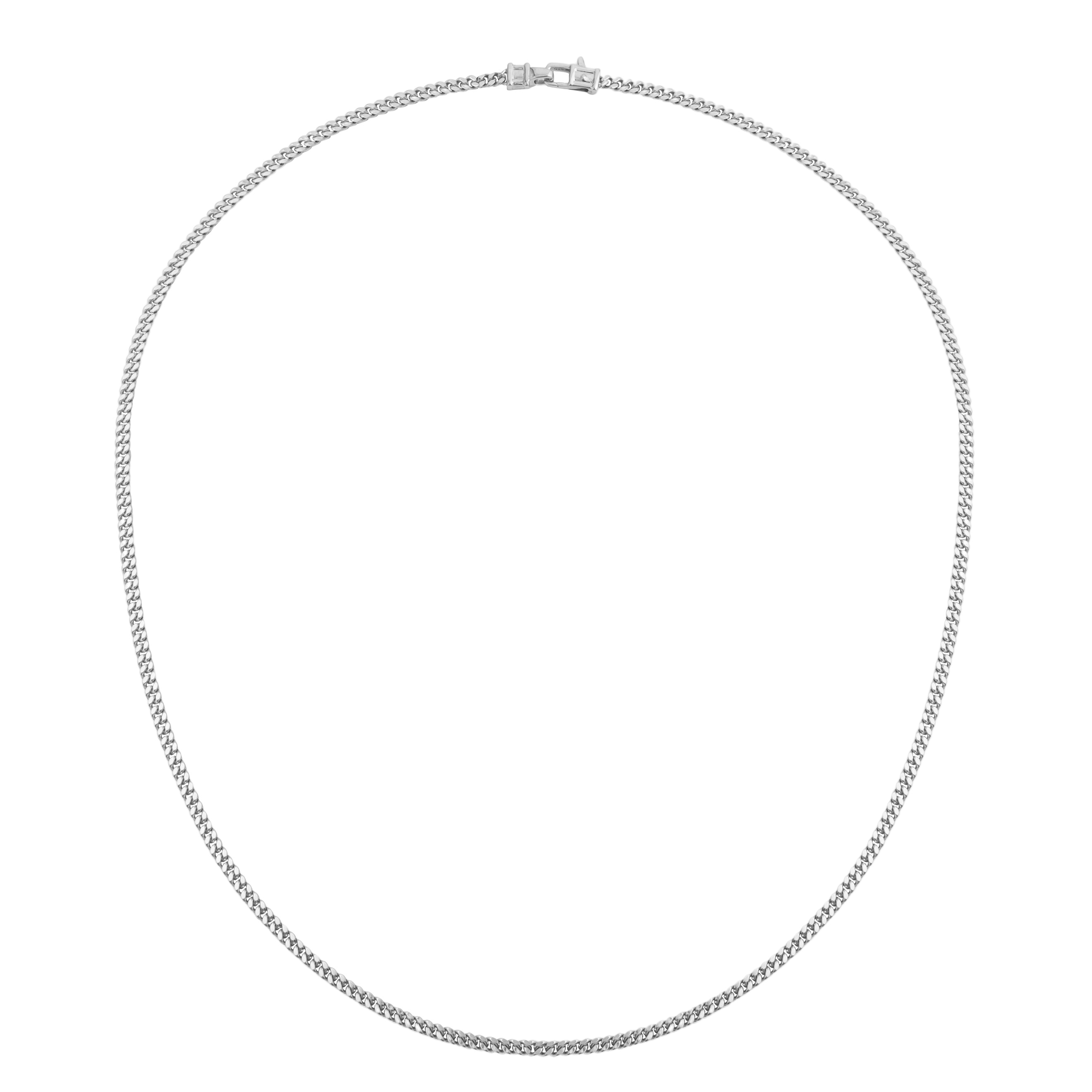 Classic Silver Chain Curb Chain