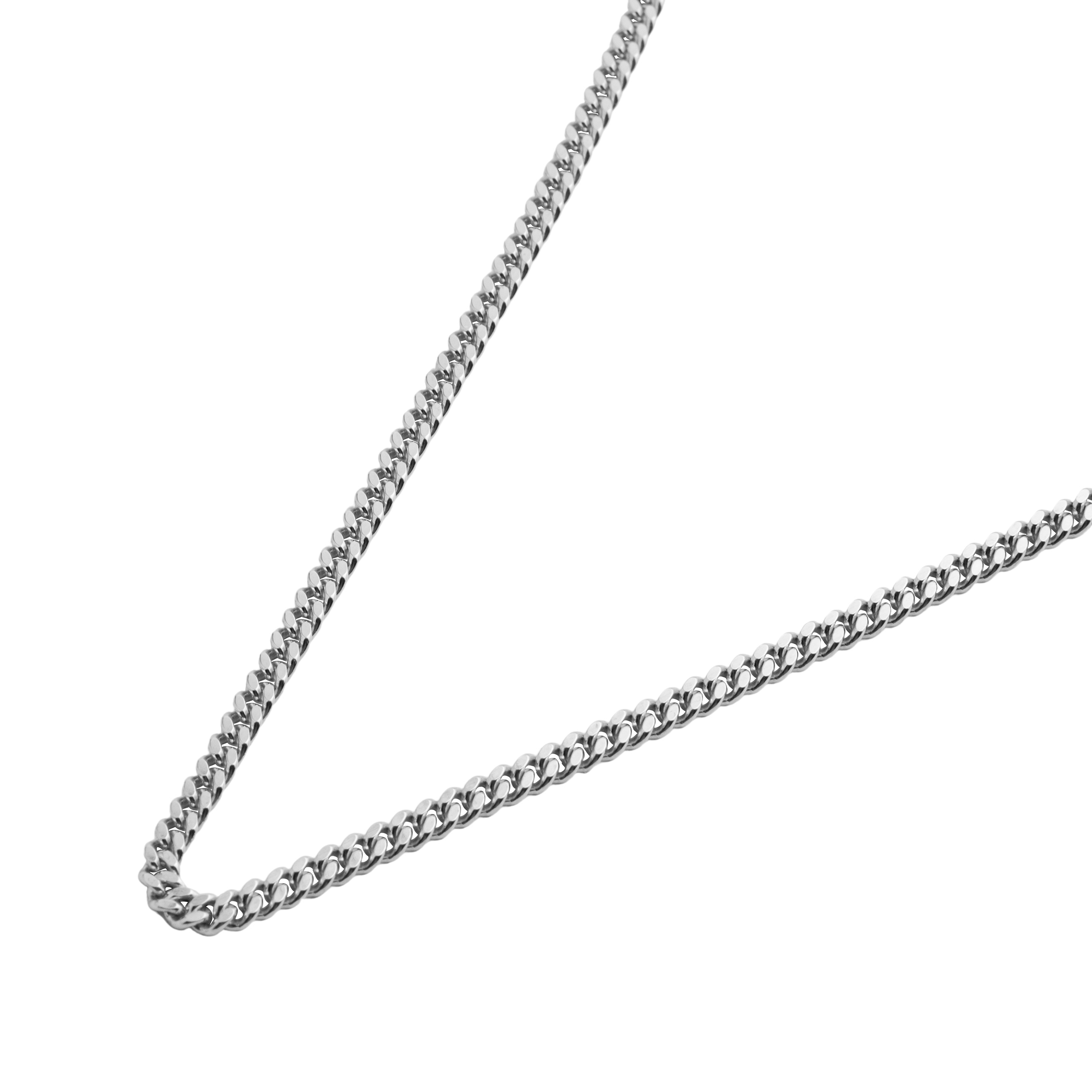 Classic Silver Chain Curb Chain