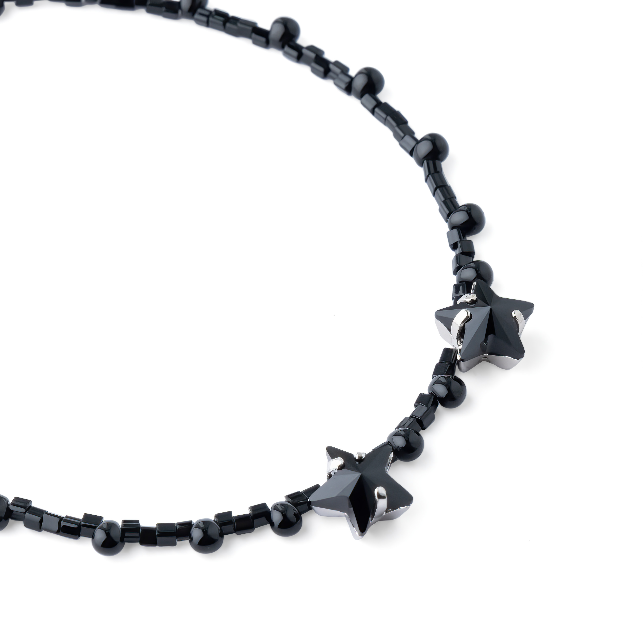 Браслет на ногу кристаллами Swarovski Star