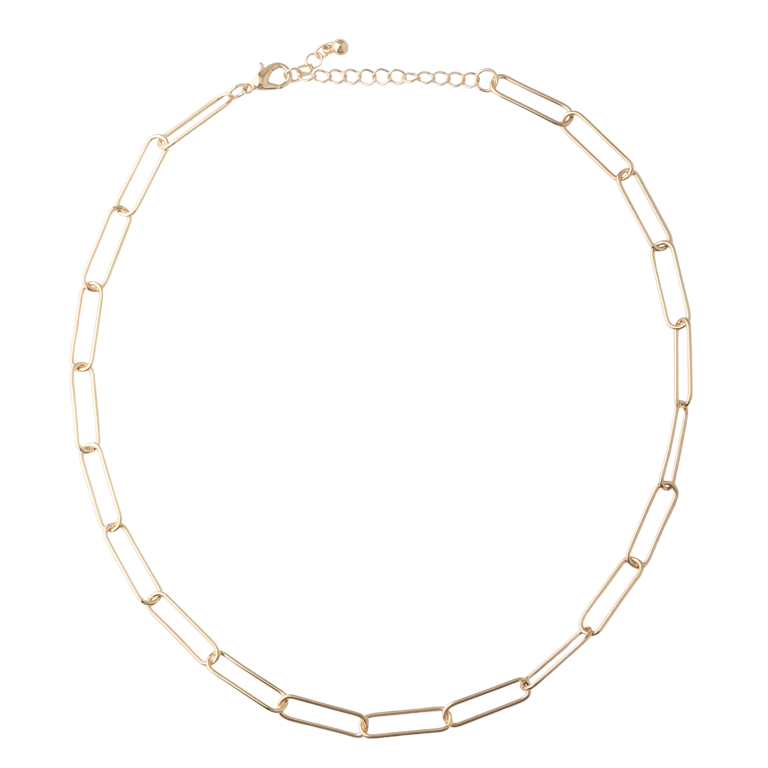 necklace-chain with thin long links