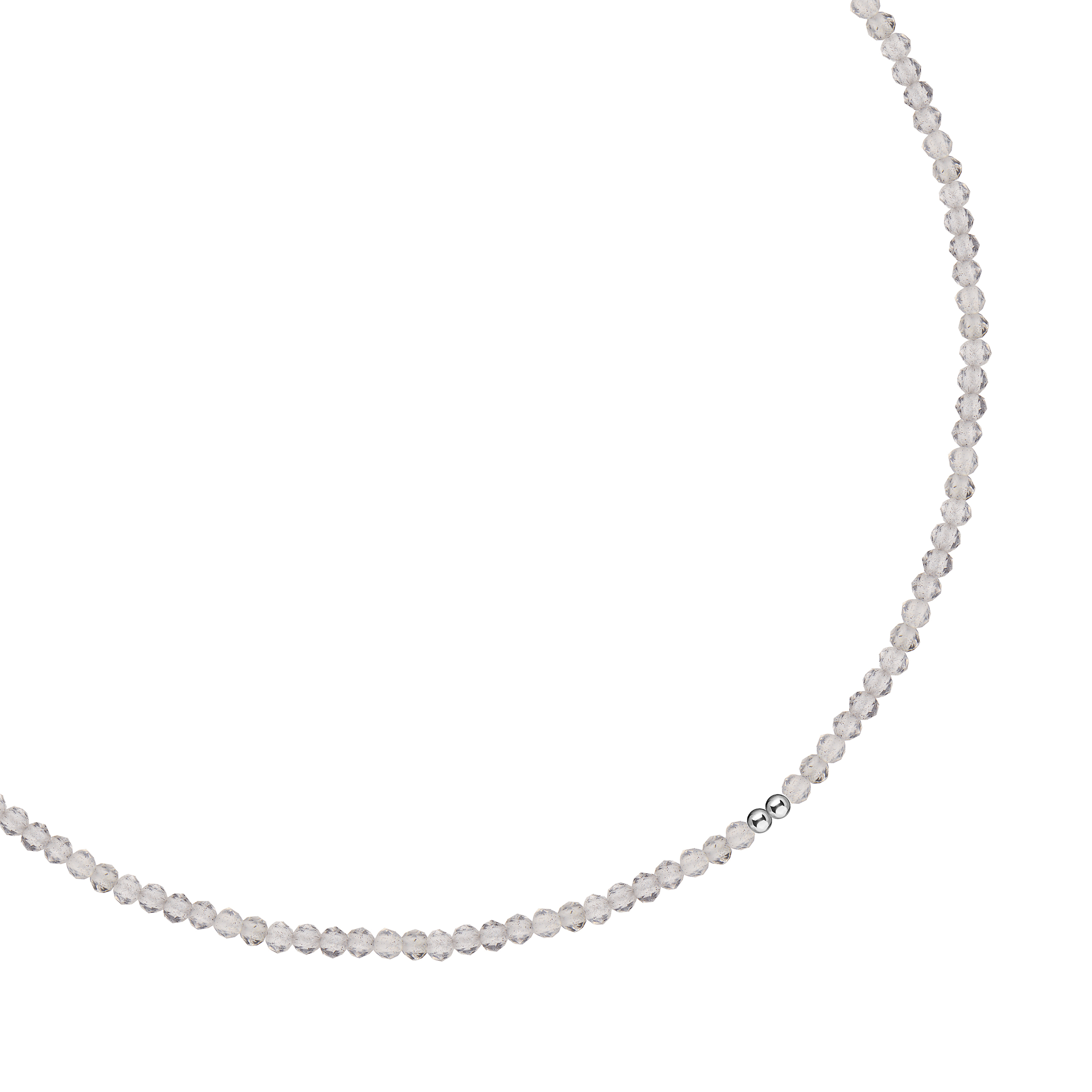 Choker with labradorite
