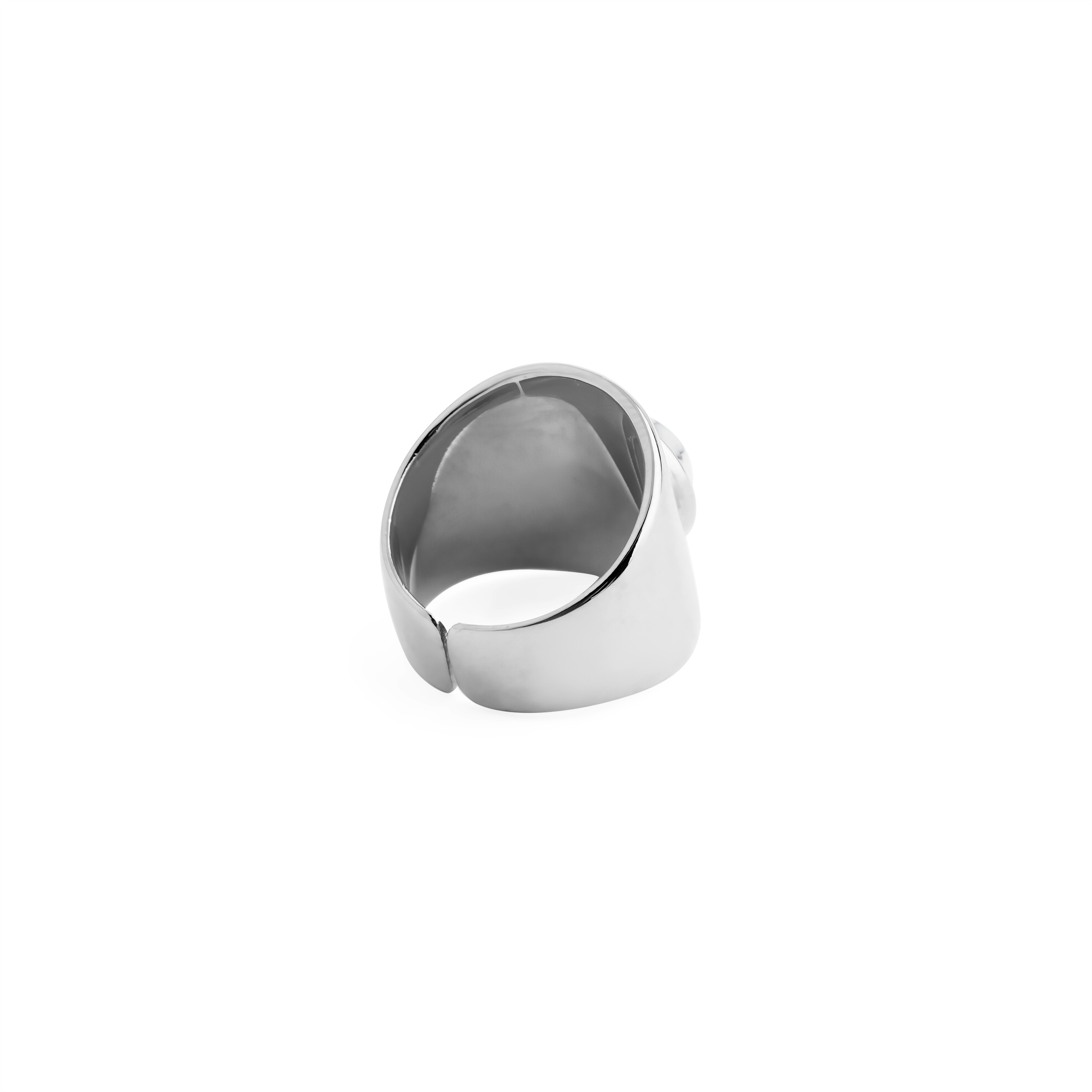 ring with round marble insert