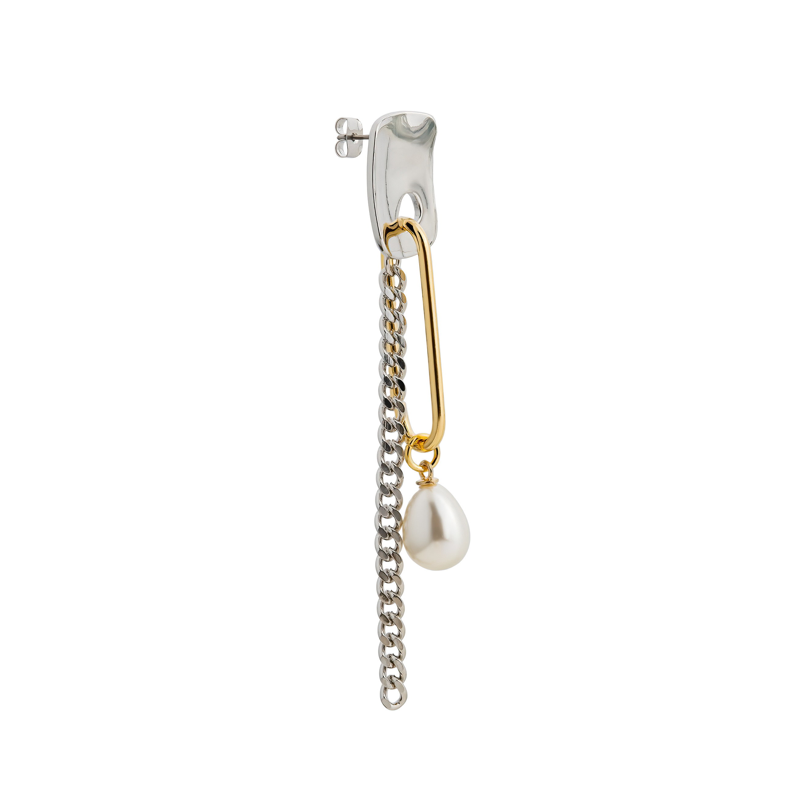 pussets with crystals, chains and pearls