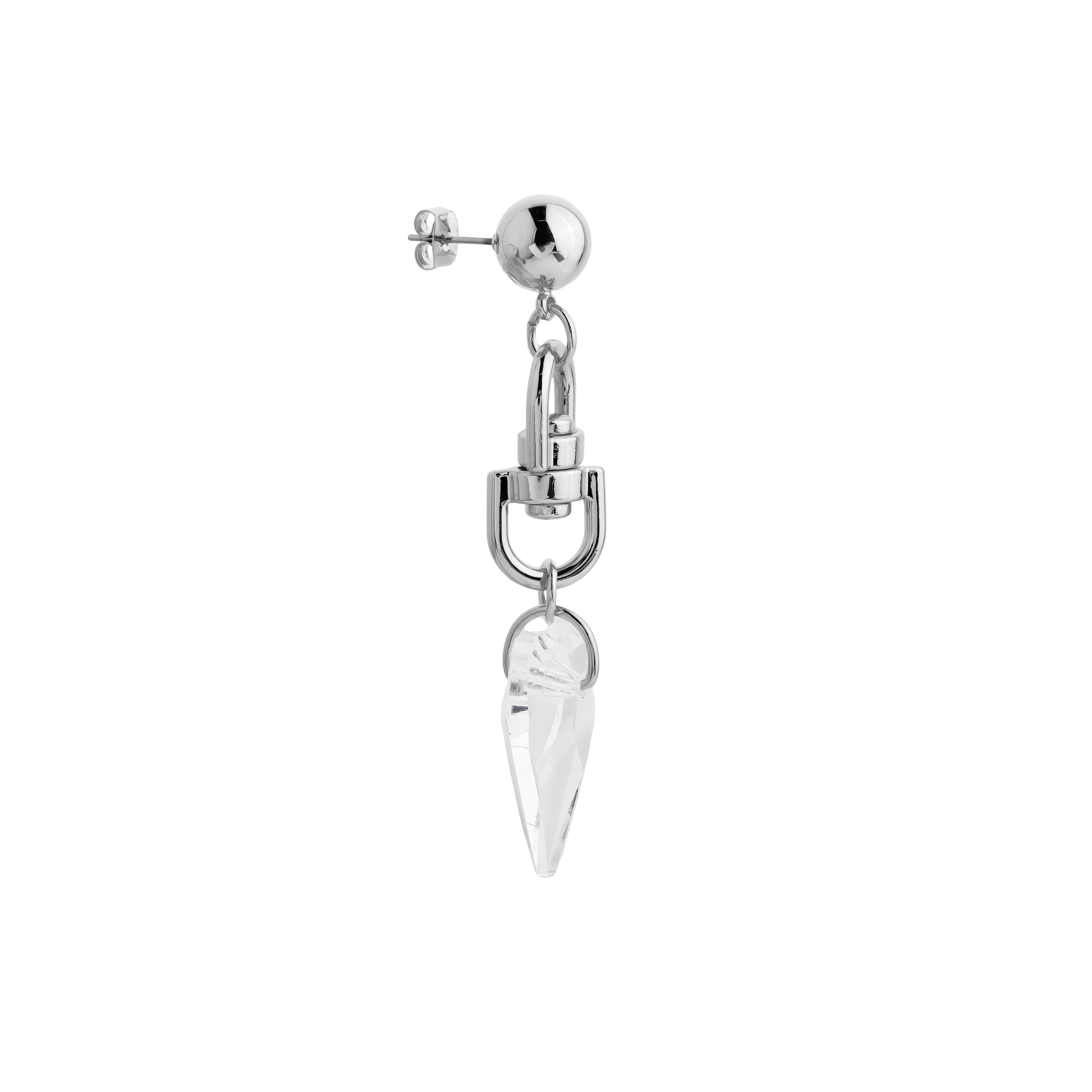 Asymmetric Heart Earrings