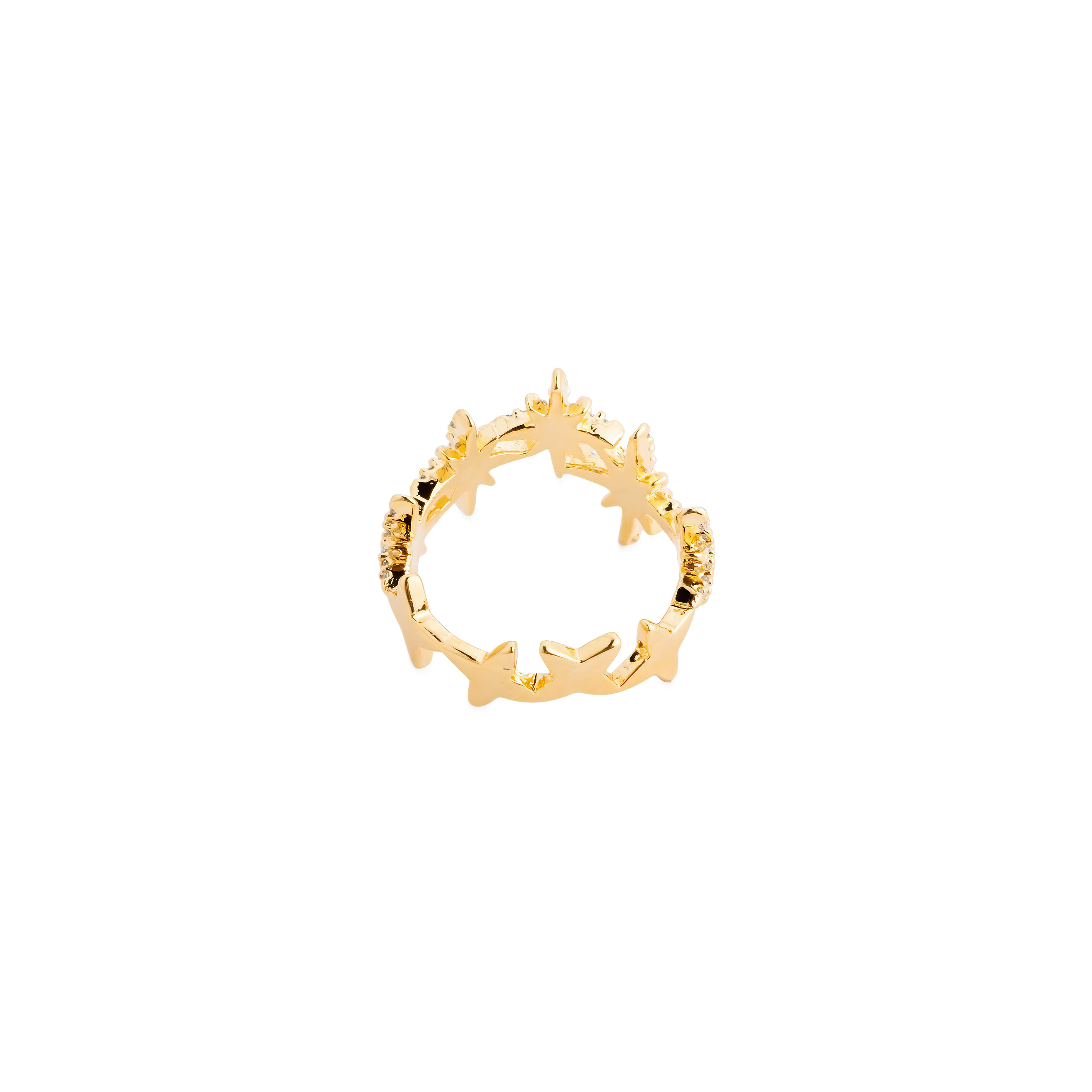 ring of stars with crystals