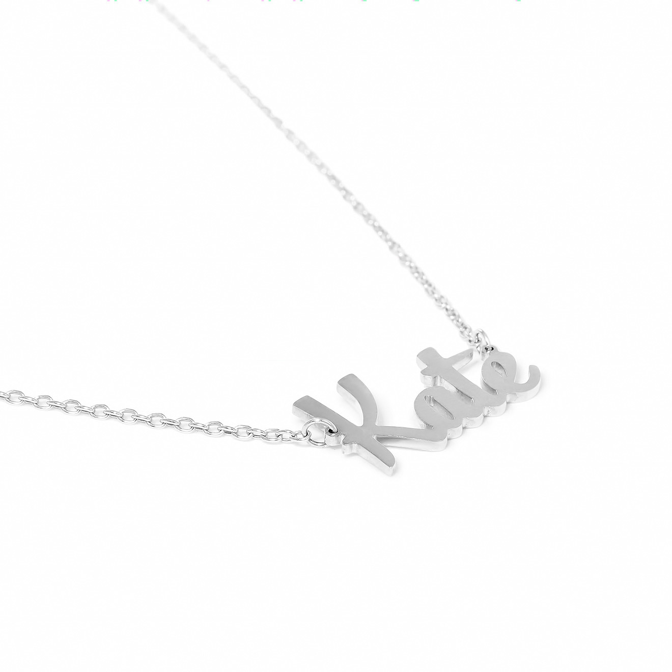 Calligraphic pendant Kate