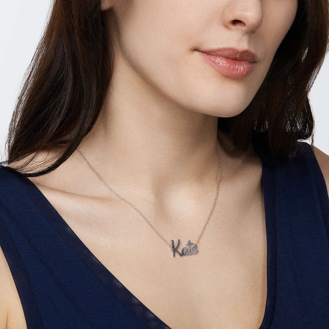 Calligraphic pendant Kate