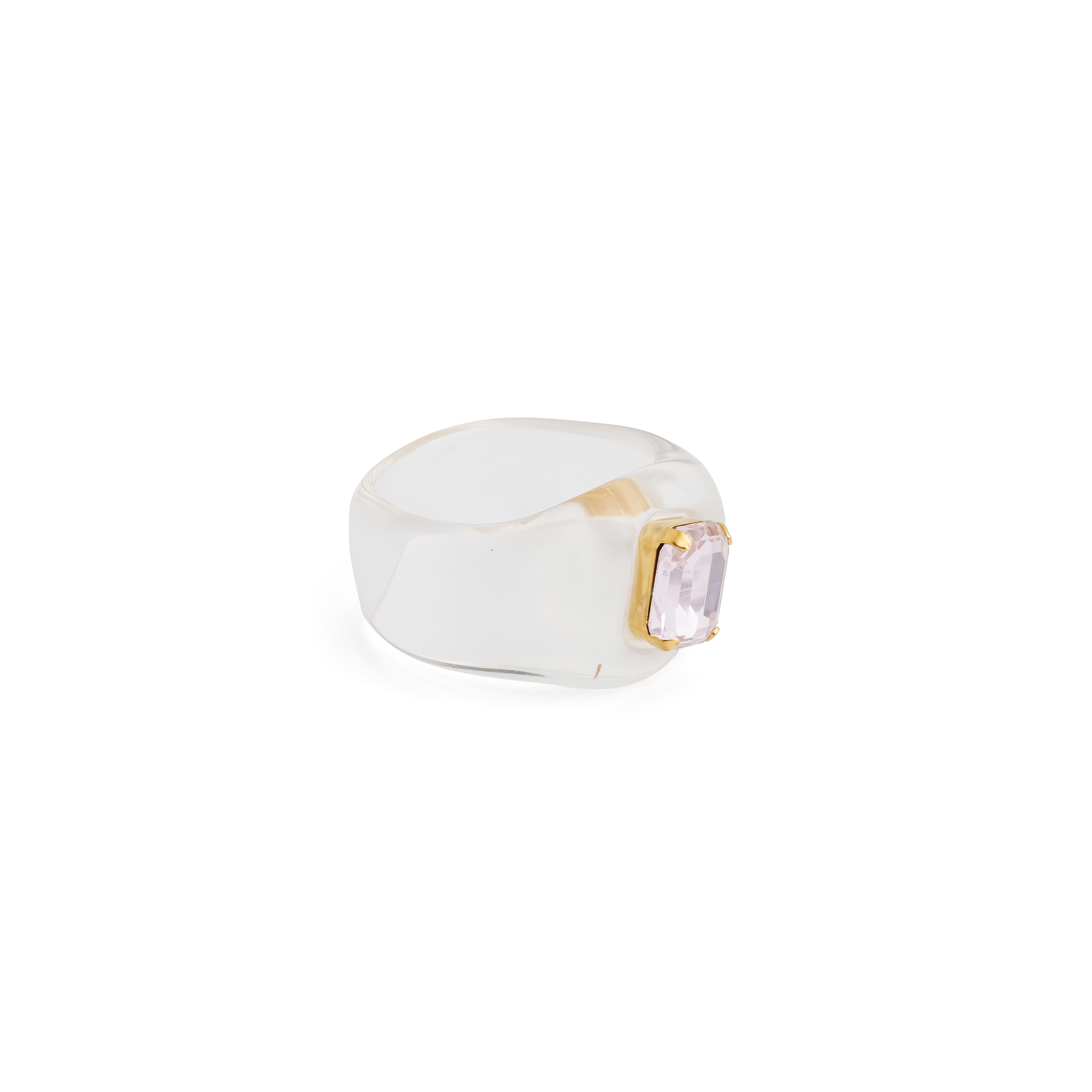 Transparent Crystal Ring
