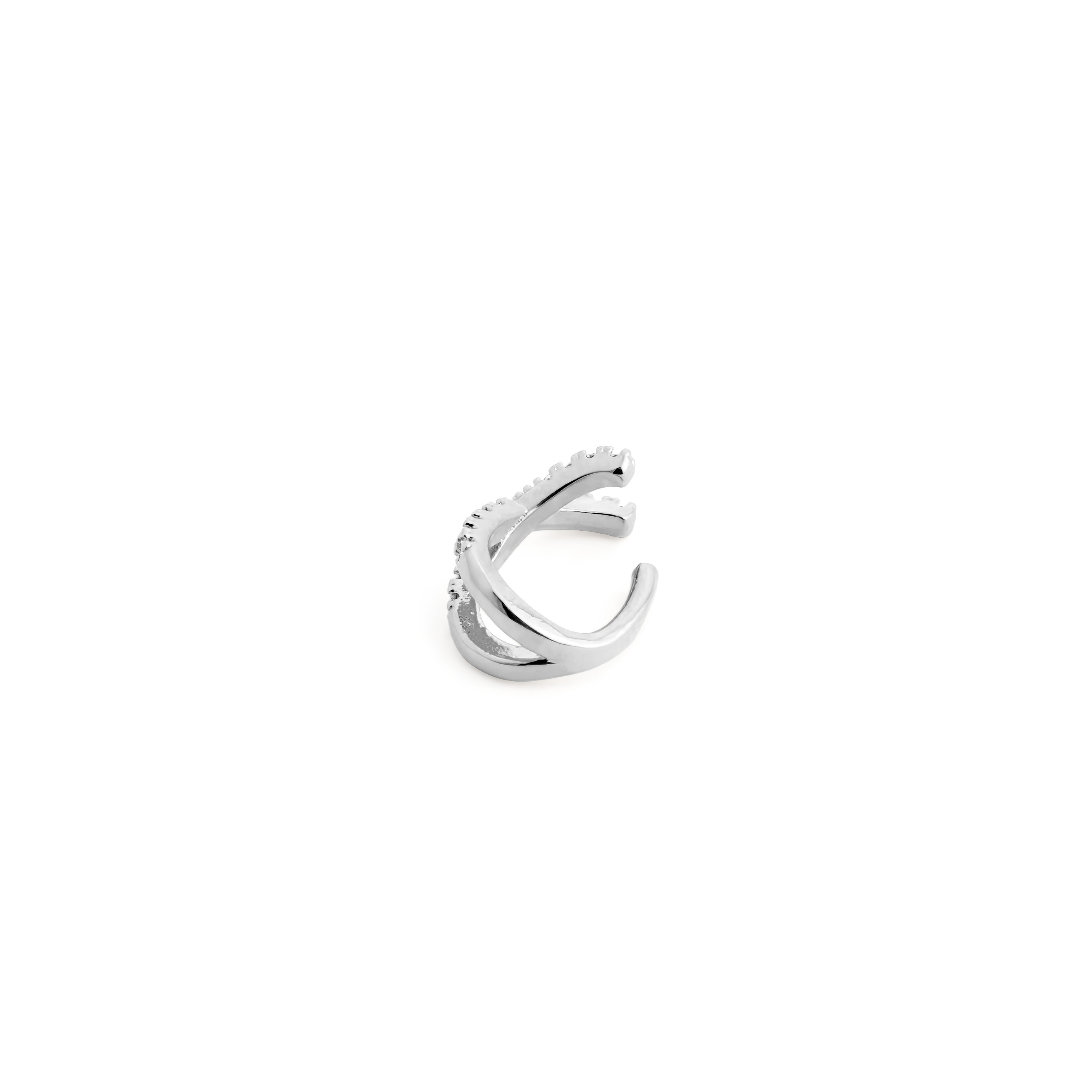 Crisscrossing  cuff