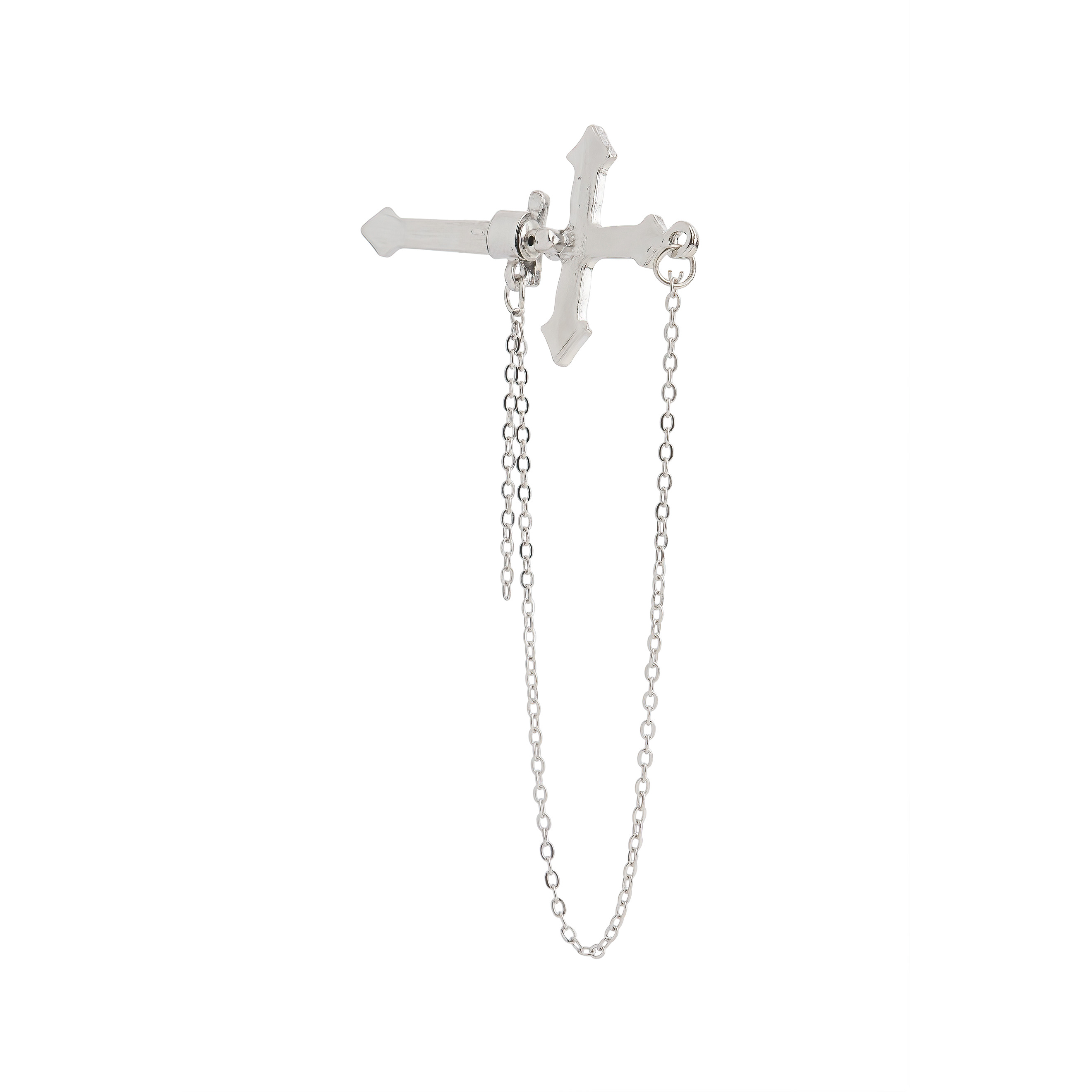 Monoserga Black Cross with Chain