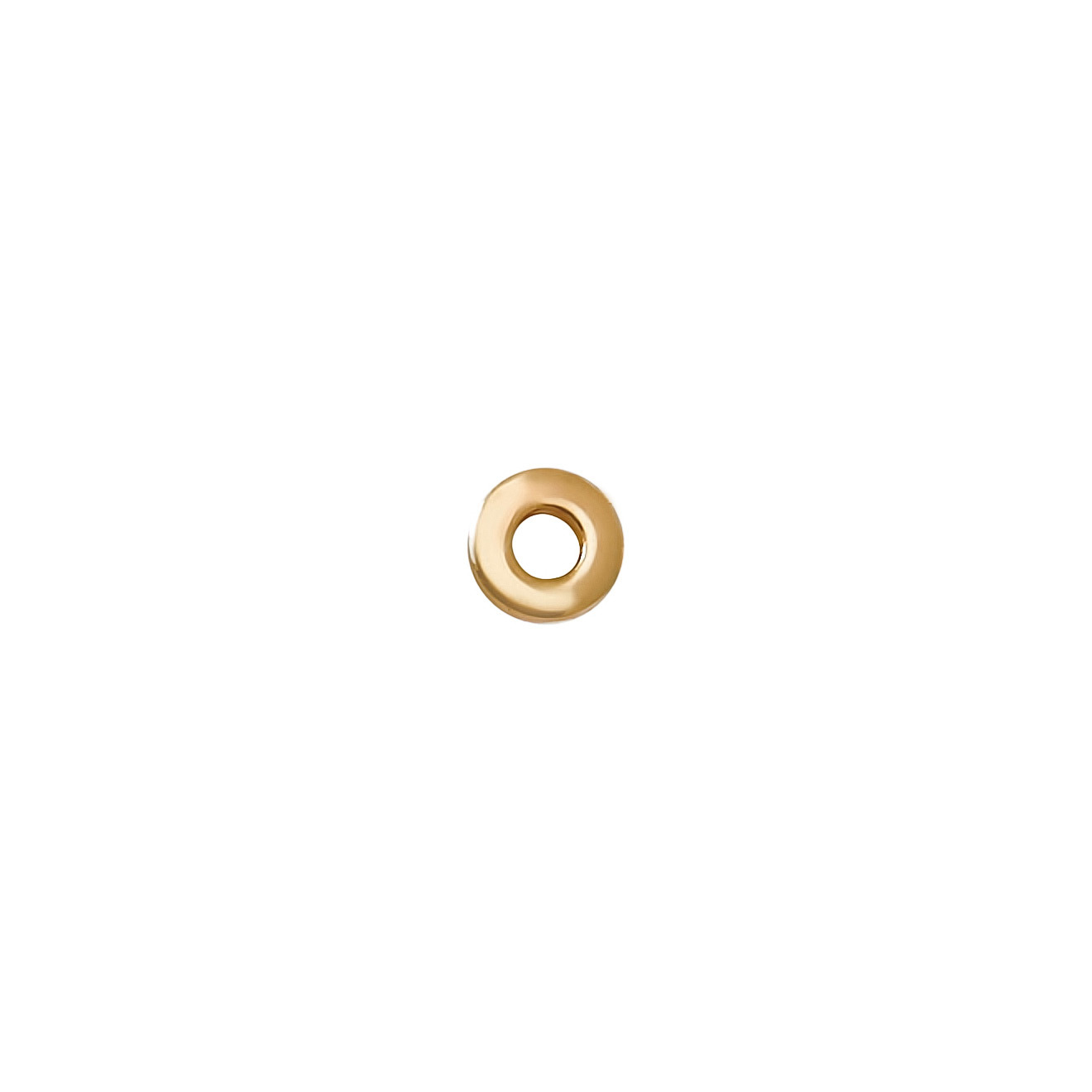 Tilda Монопусета-круг из желтого золота tilda монопусета палочка с цепочкой из желтого золота