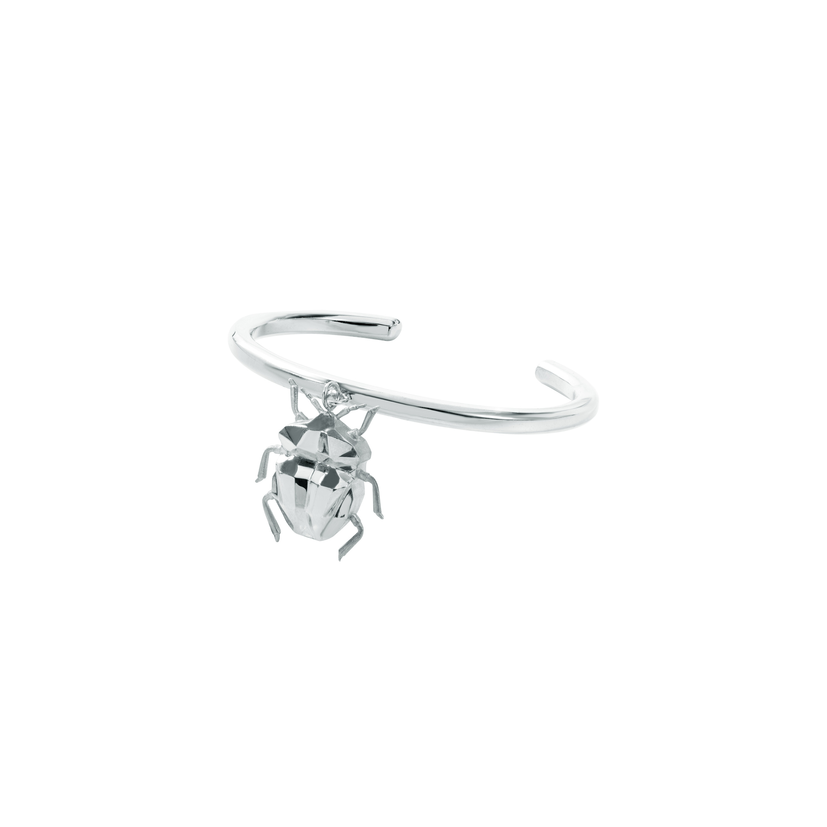 Жесткие браслеты Vertigo Jewellery Lab Браслет BUG silv
Серебро 925, бел. Родий