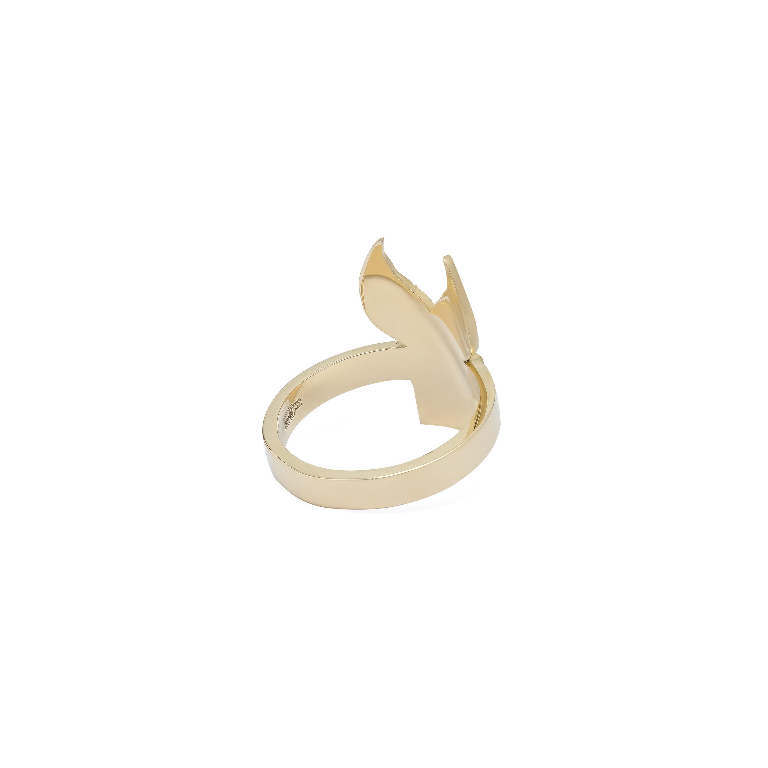 Печатка Gold fish из золота