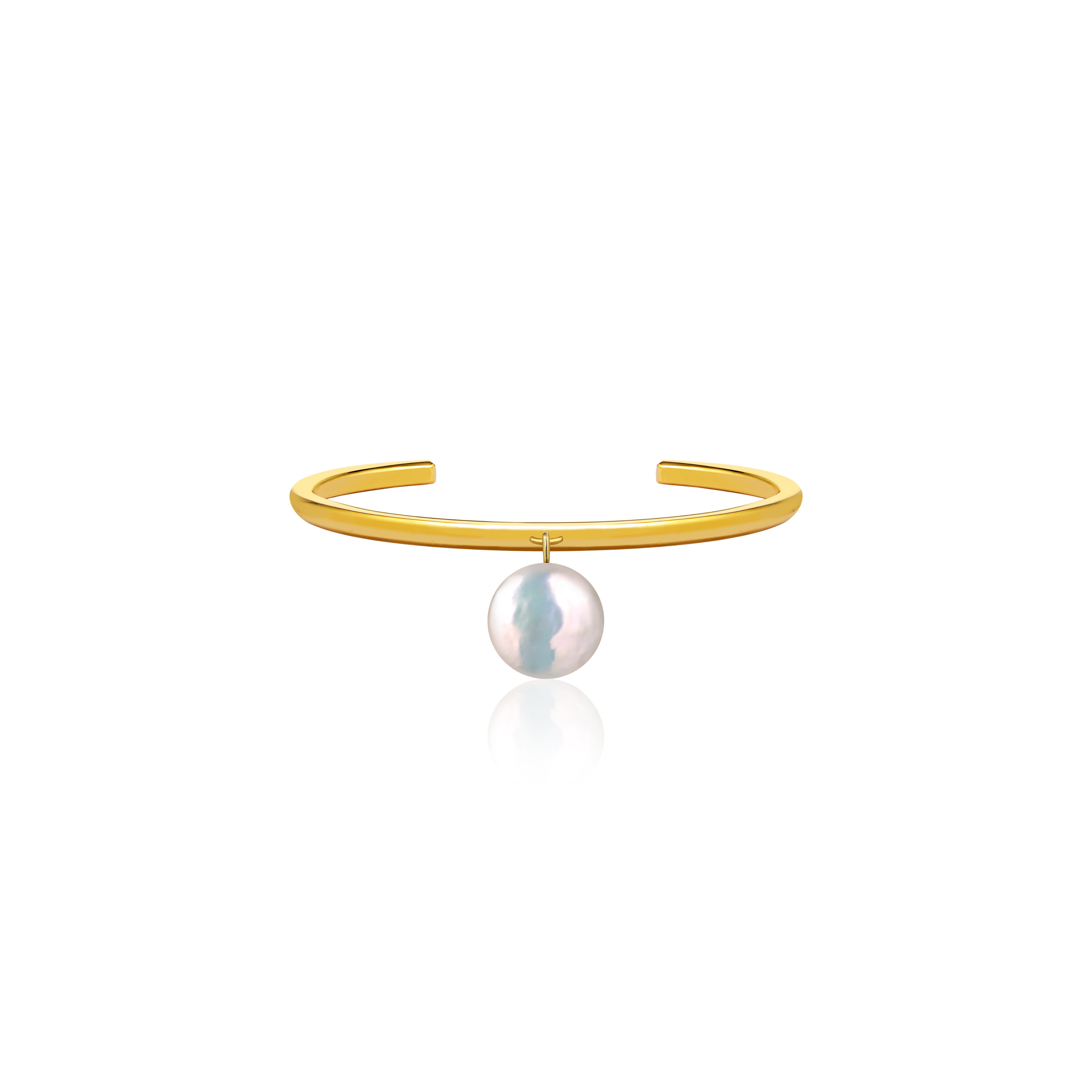 Жесткие браслеты Vertigo Jewellery Lab Браслет BUG PEARL gold
Серебро 925, позолота 24K, нат. жемчуг 1,5гр,