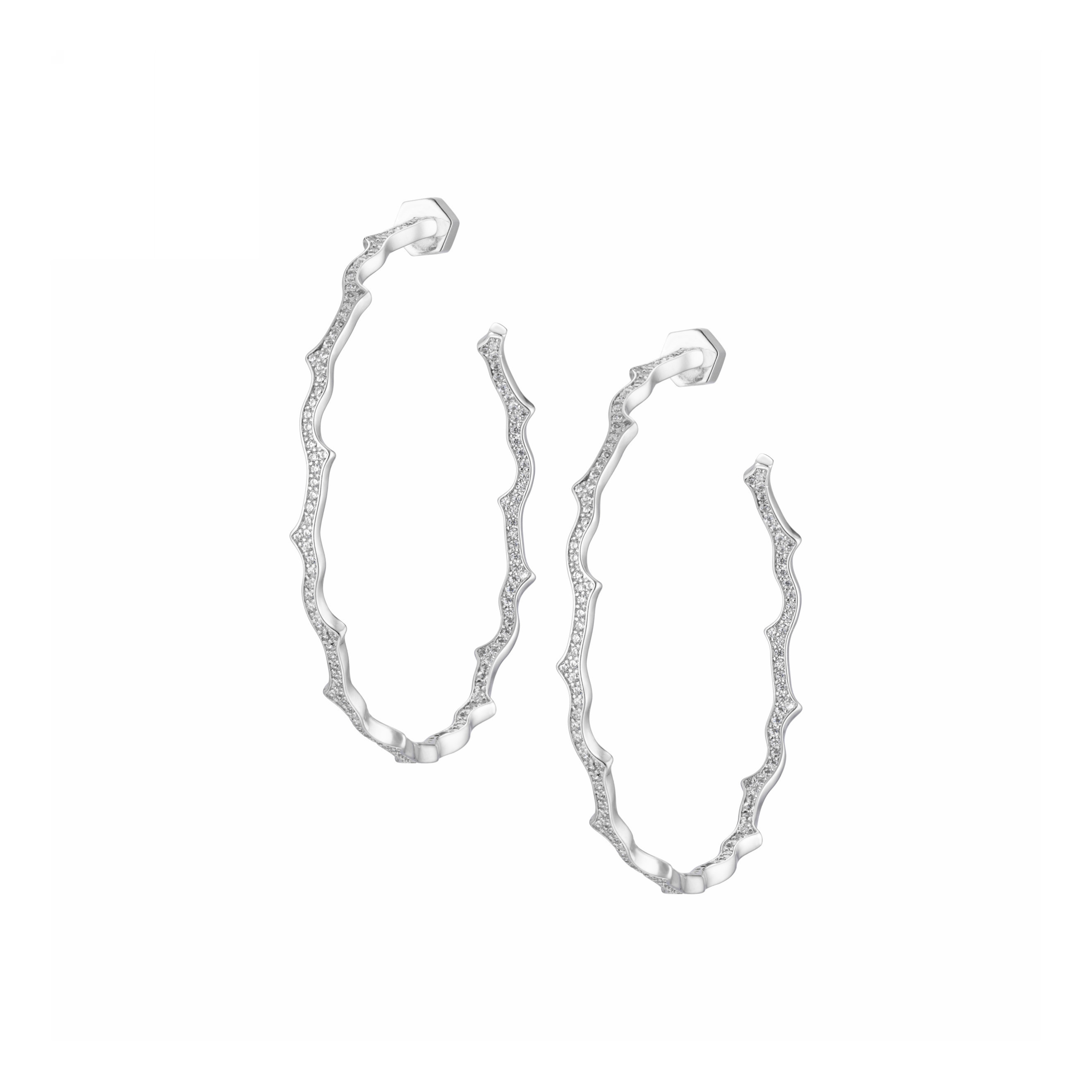 Серьги-кольца Caviar Jewellery Серьги-кольца SECRET GARDEN