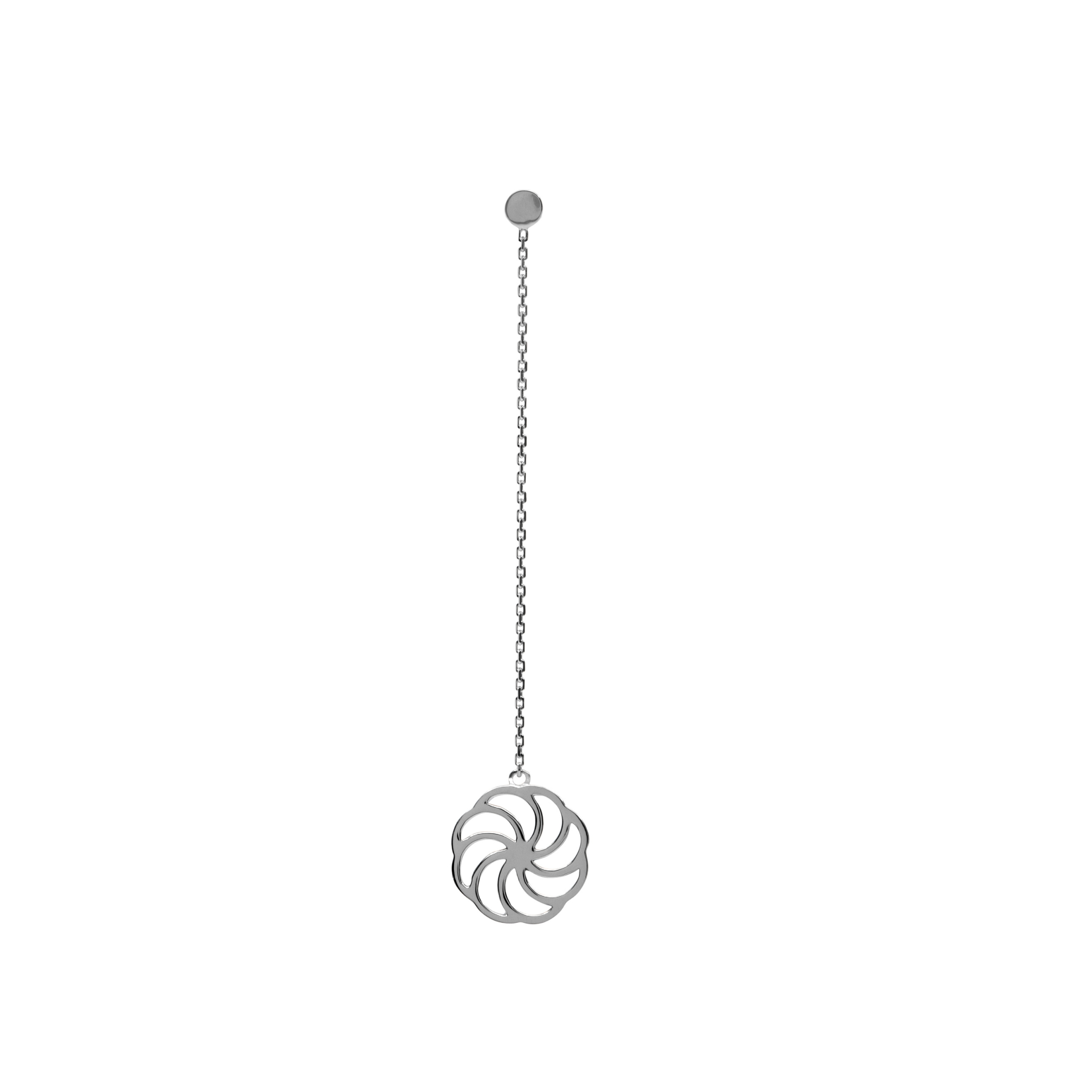 Sun & Eternity Mono-Earring