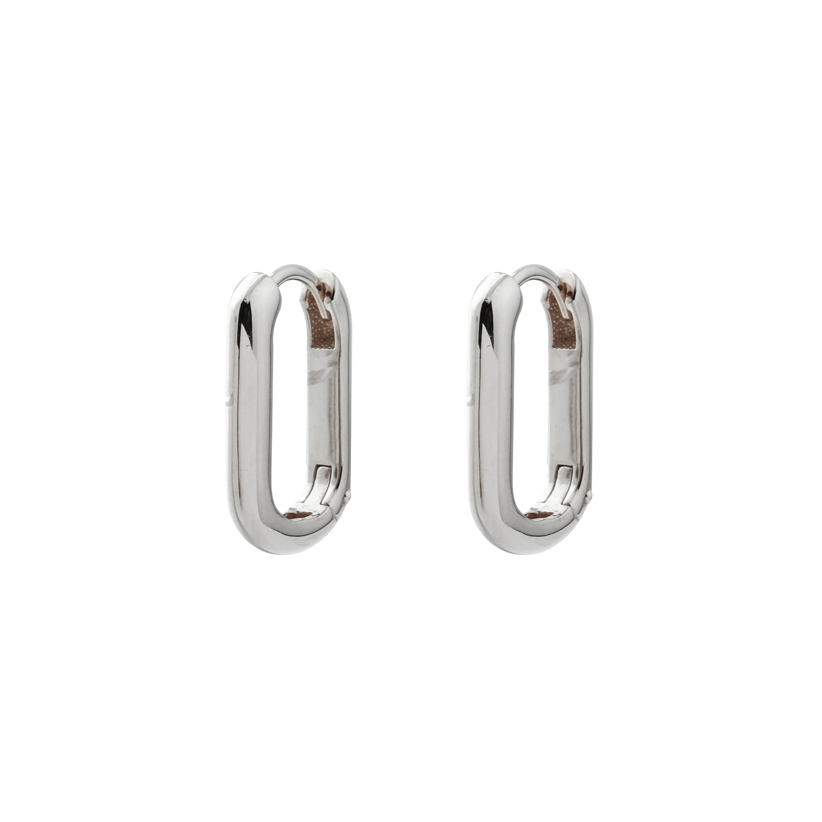 Silver Hoop Earrings