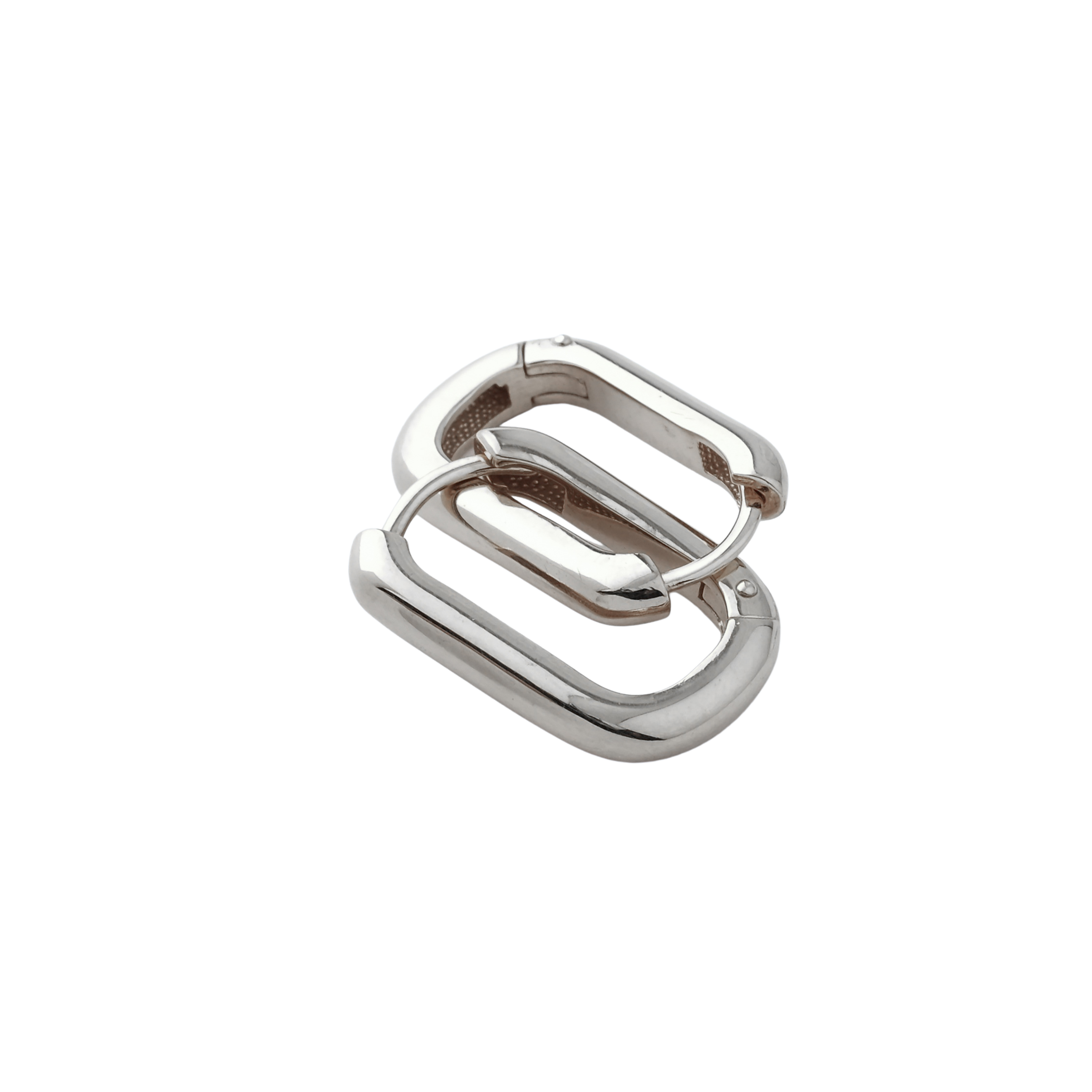Silver Hoop Earrings
