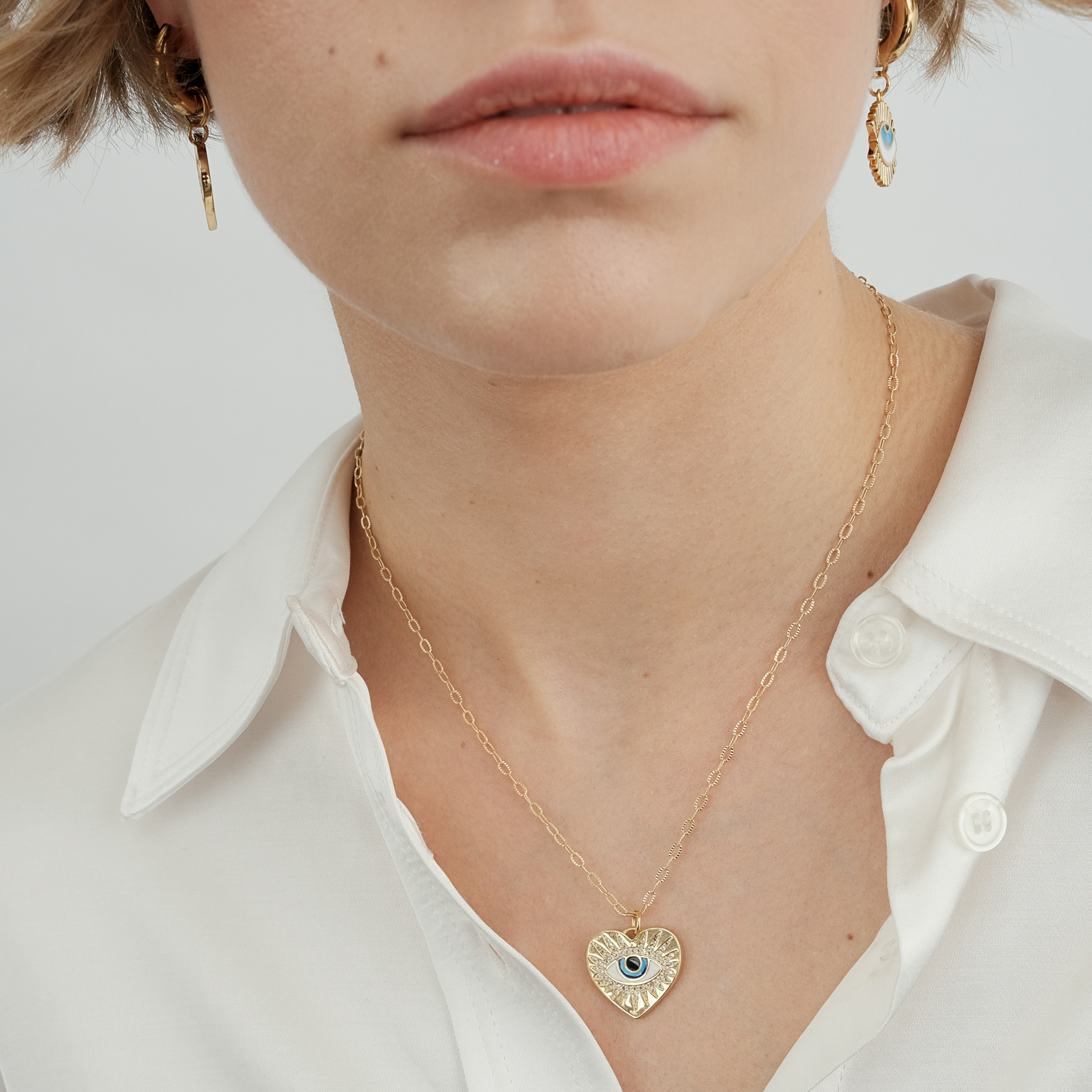 Evil Eye Chain Necklace