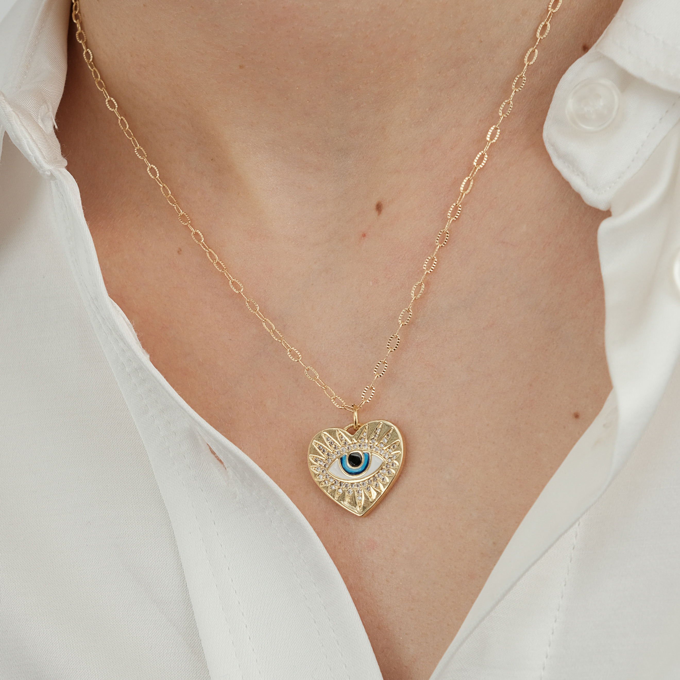 Evil Eye Chain Necklace