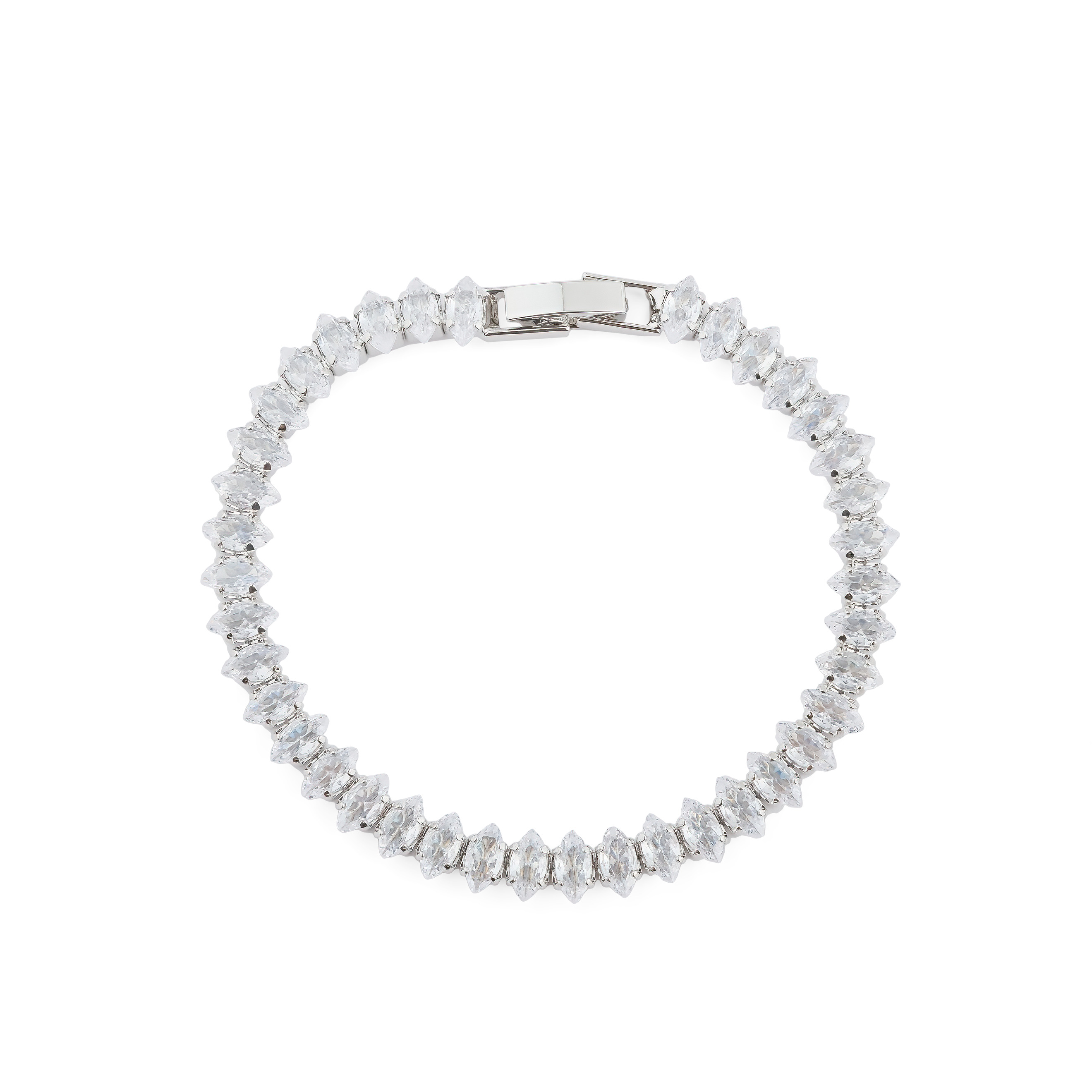 Crystal tennis bracelet