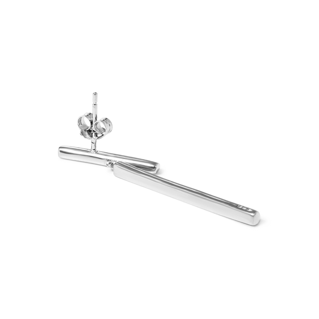Серьги из серебра с кубическим цирконием
