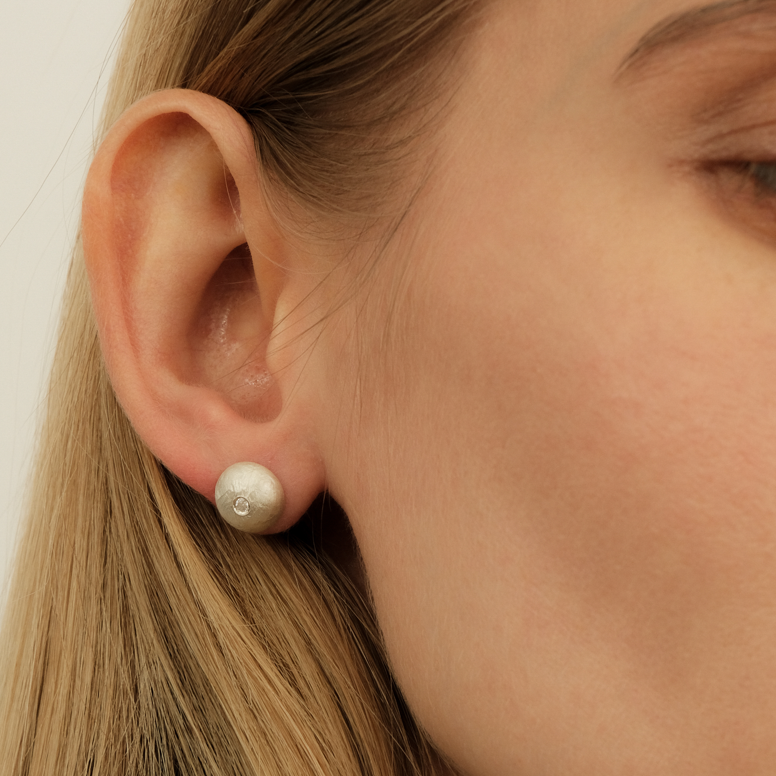 Серьги Roe silver