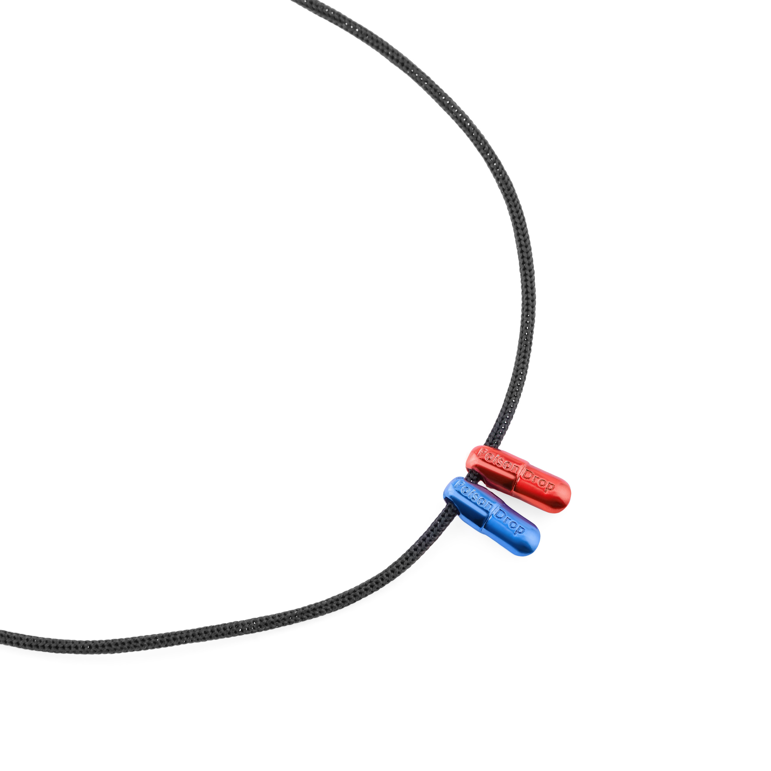 Pill thread bracelet with silver pills