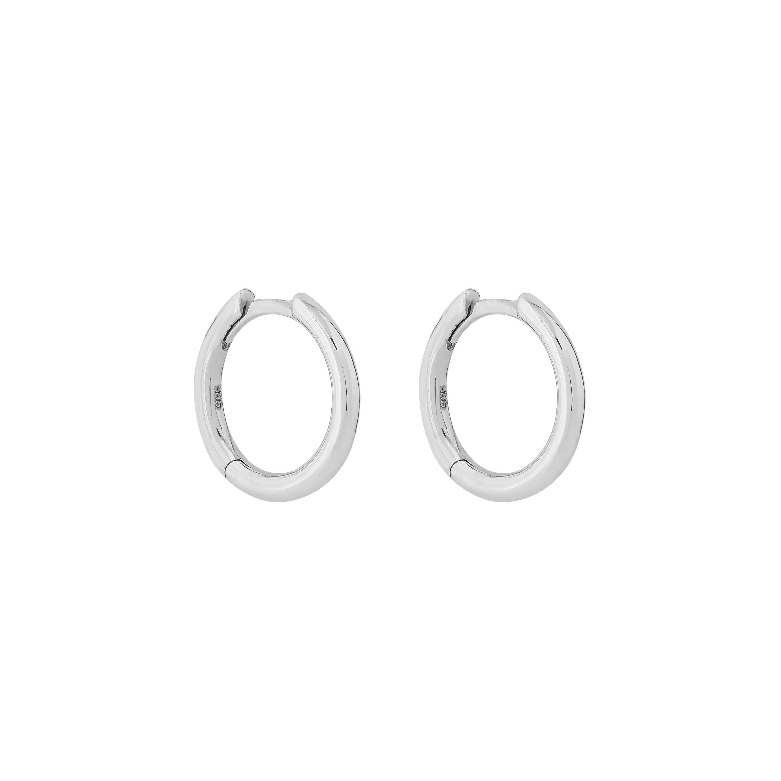 Серьги из белого золота