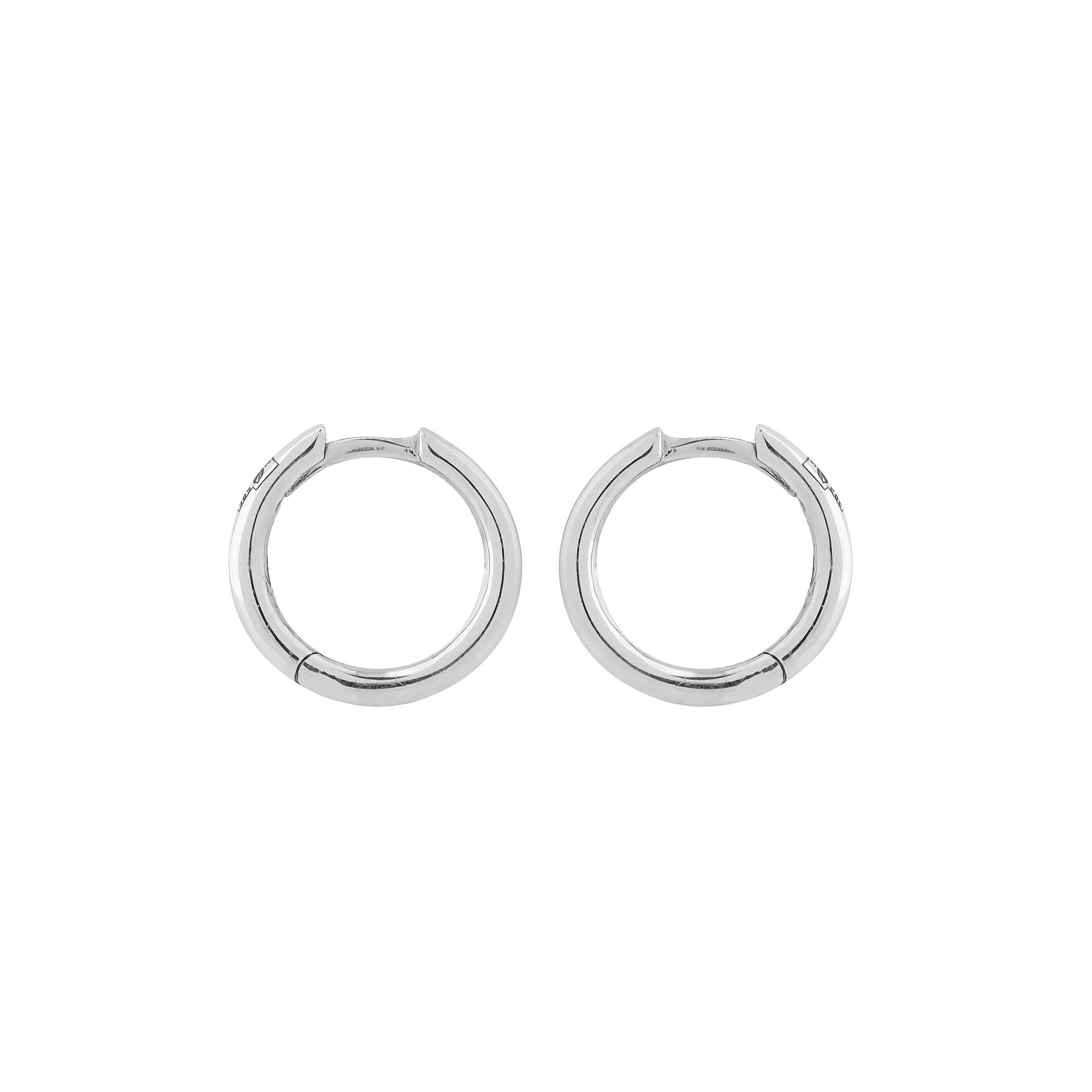 Серьги из белого золота