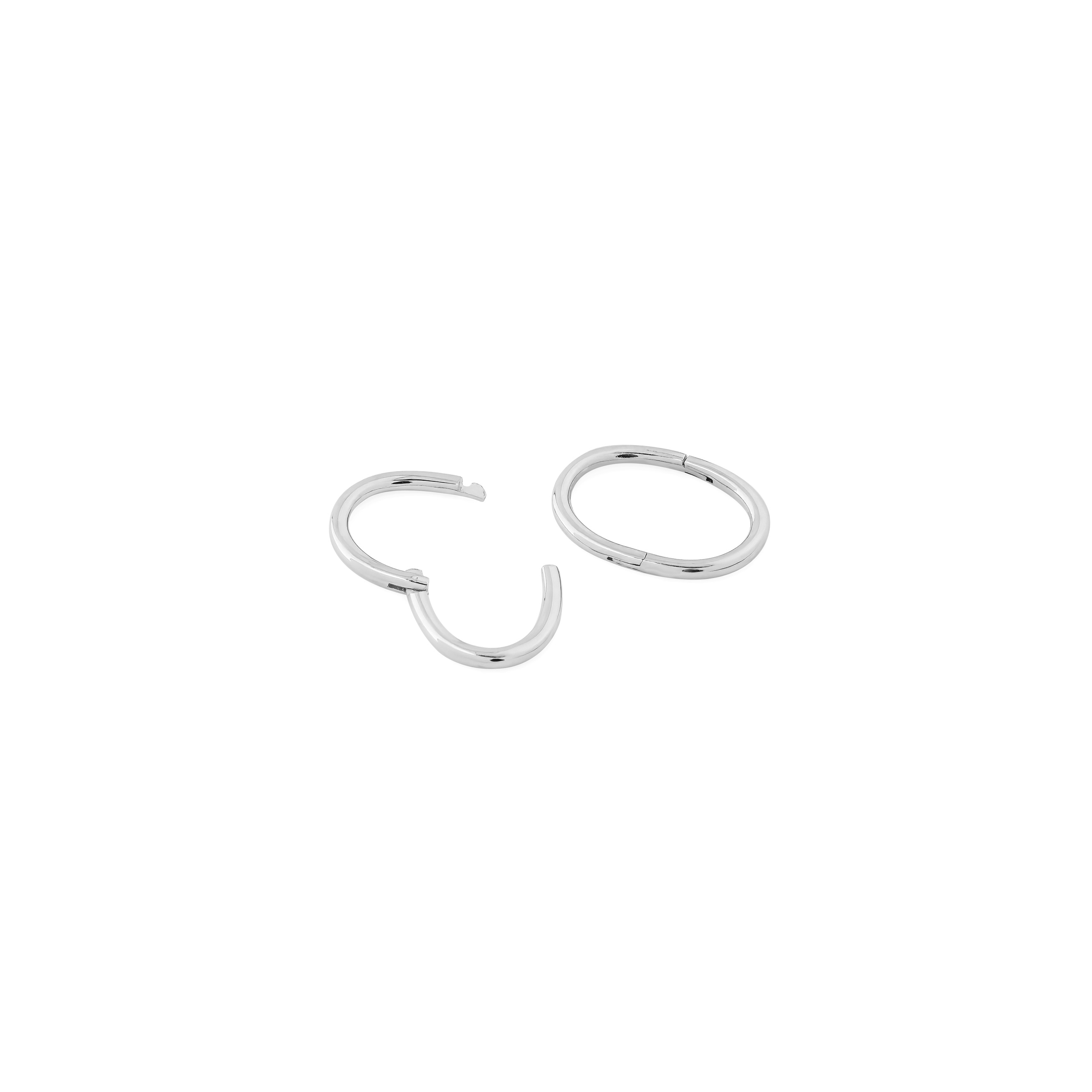 White Gold Earrings