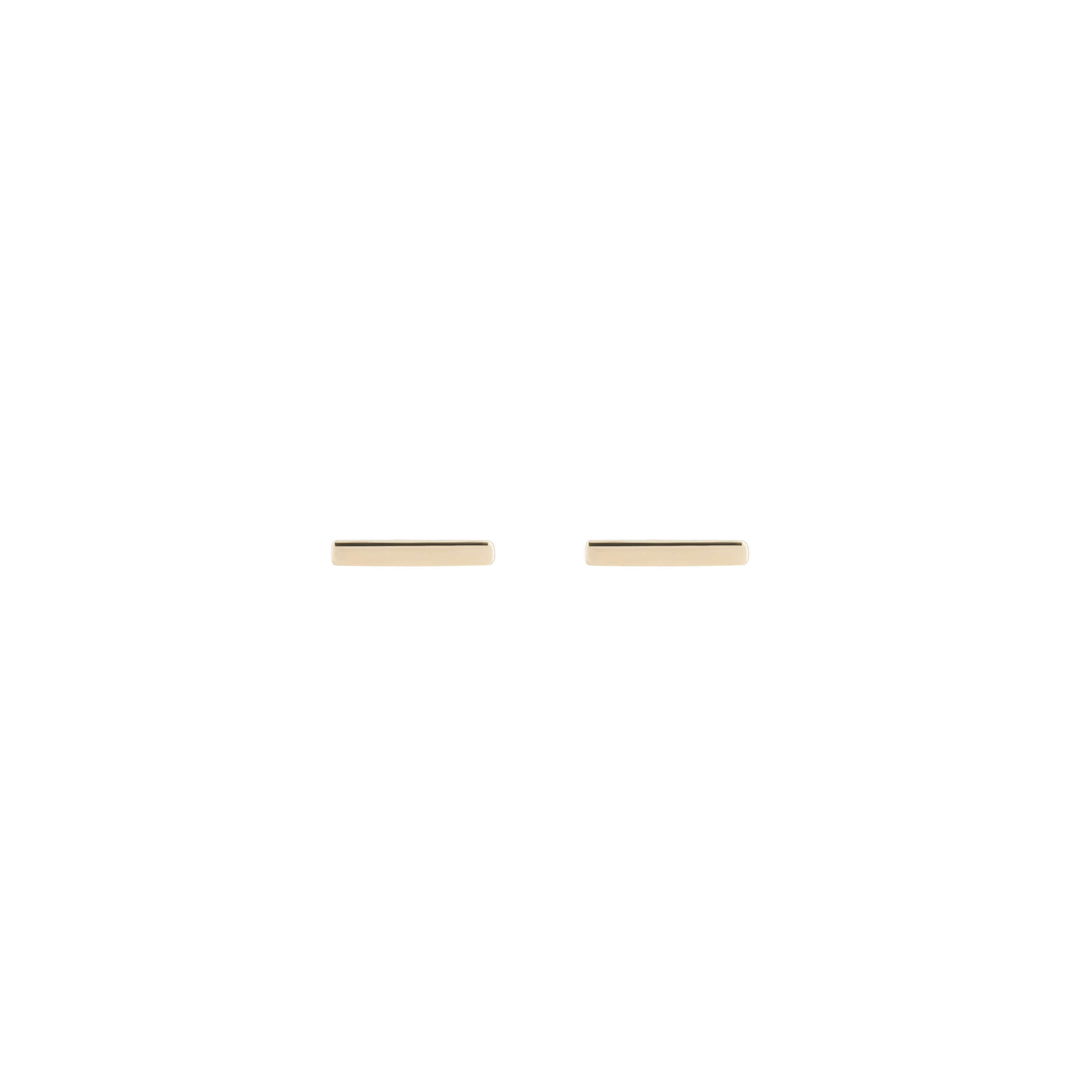 Earrings made of gold