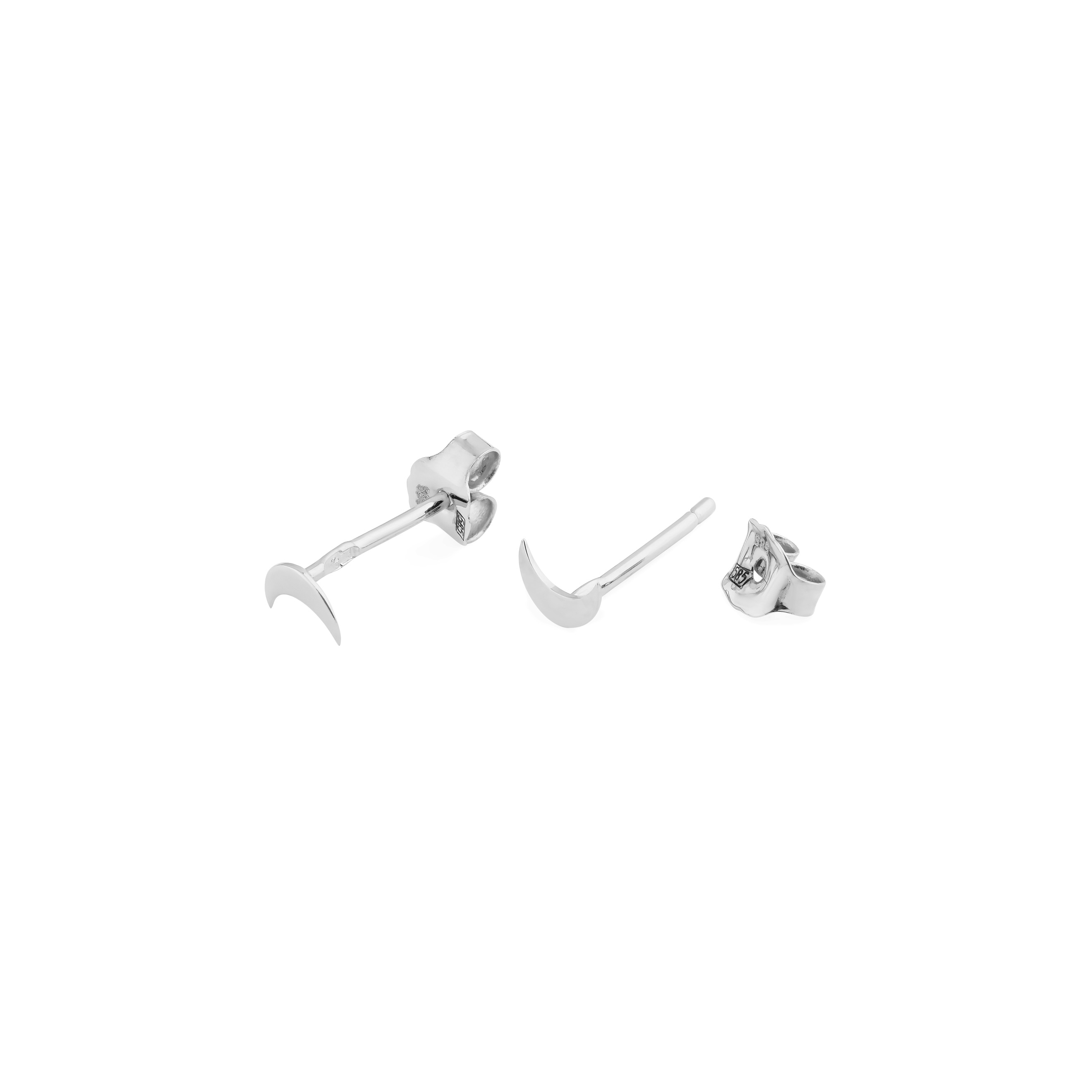 White Gold Earrings