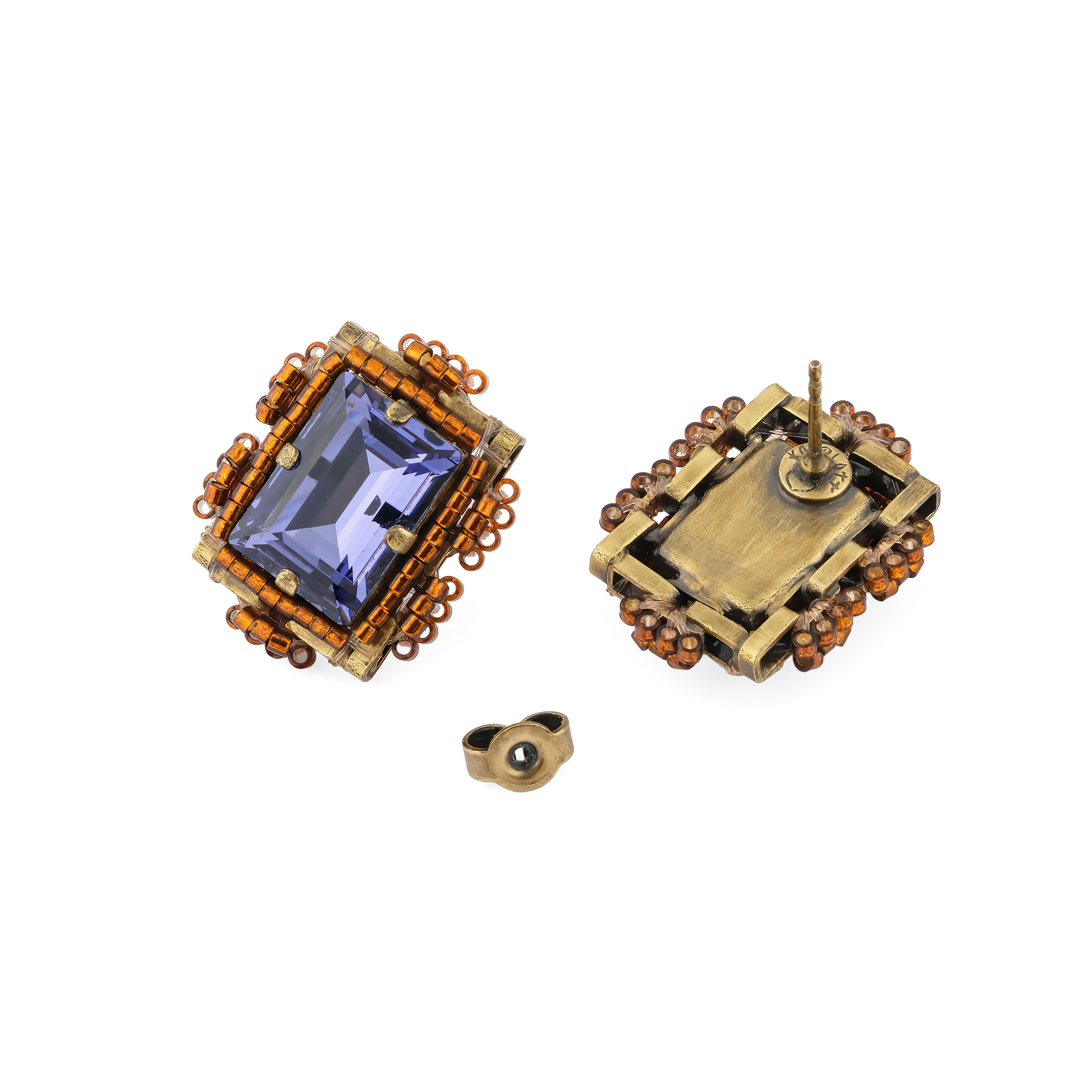 African Glam Earrings