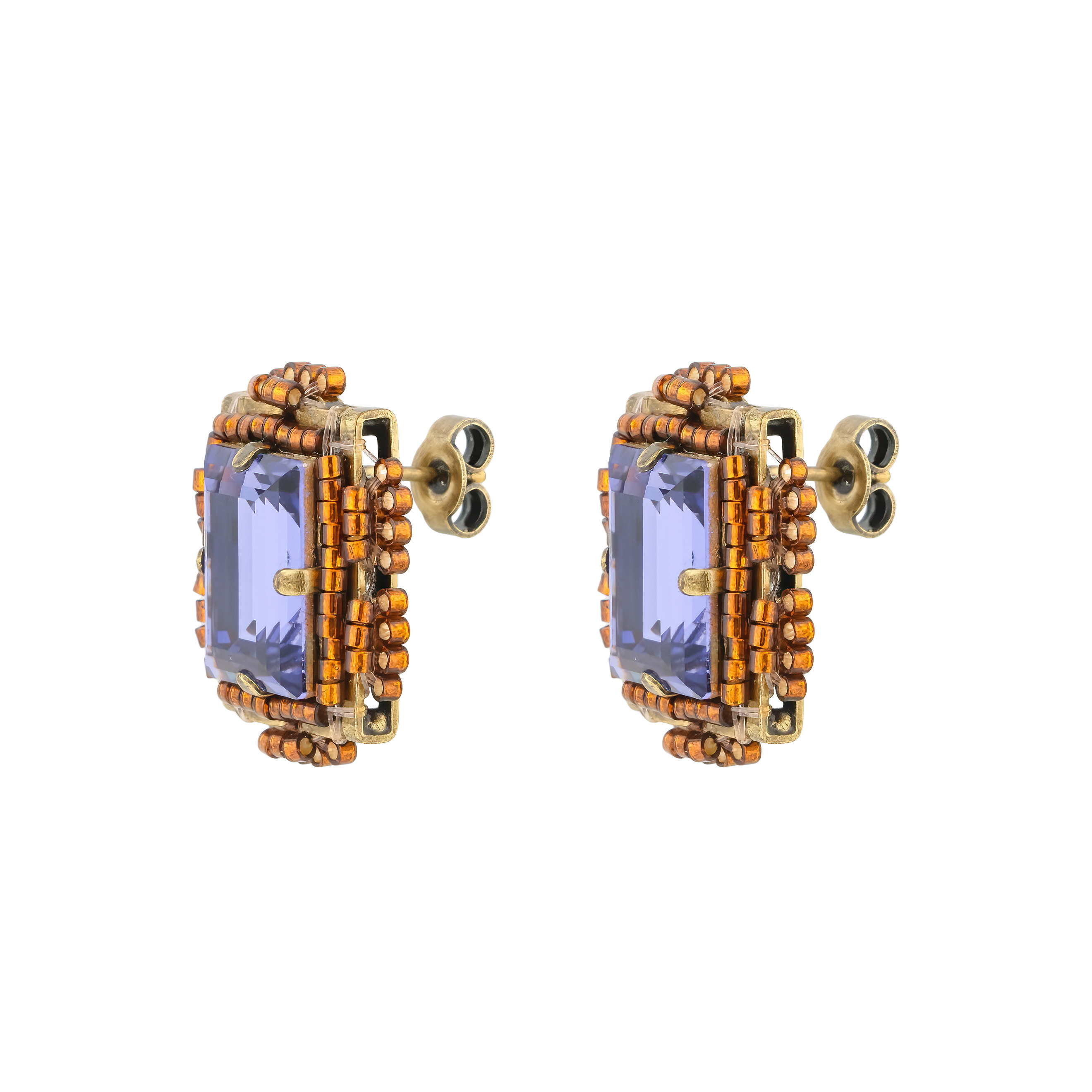 African Glam Earrings