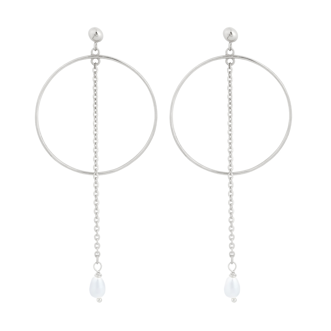 Длинные серьги 11 Jewellery Серьги Pendulum silver