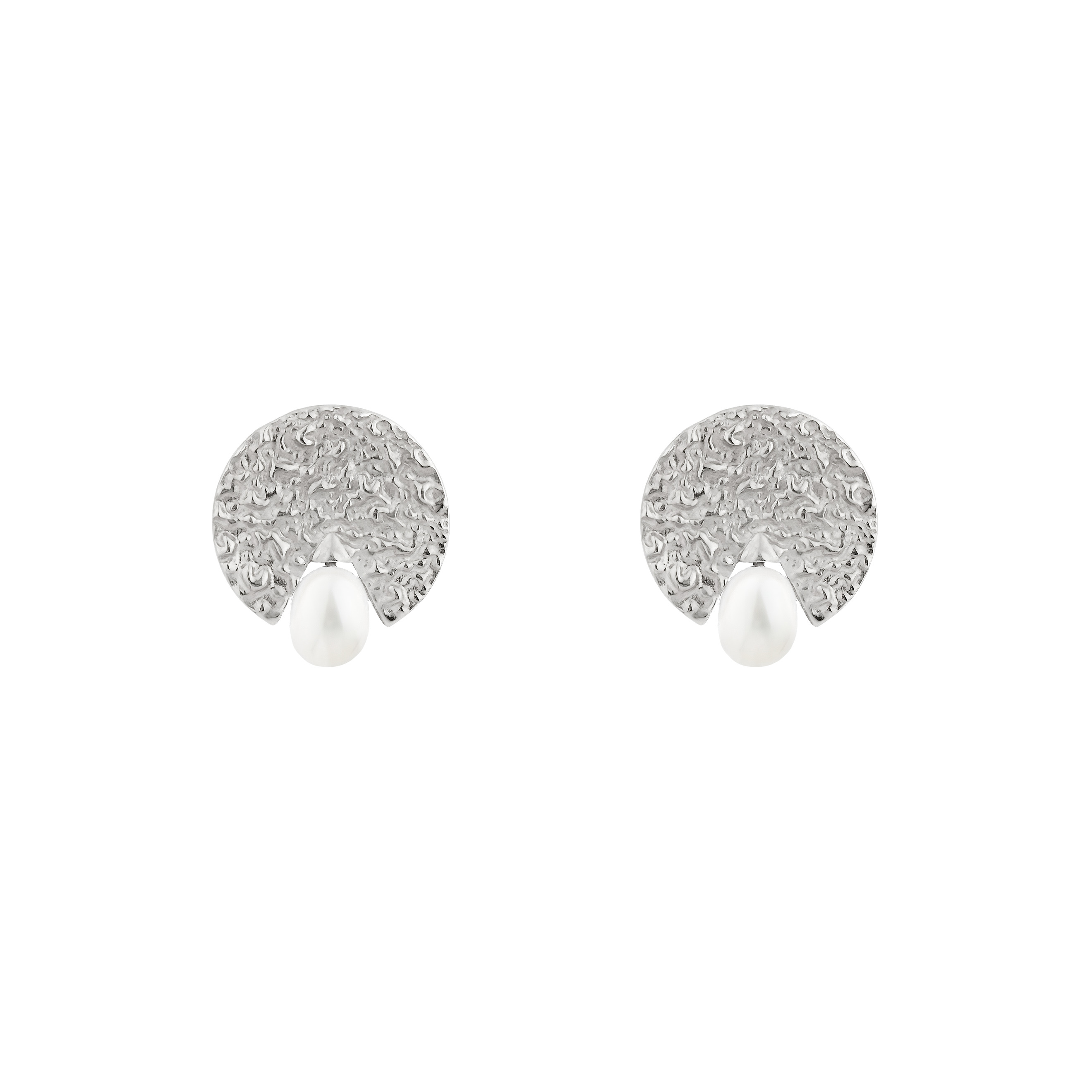 Пусеты 11 Jewellery Серьги Pragina silver