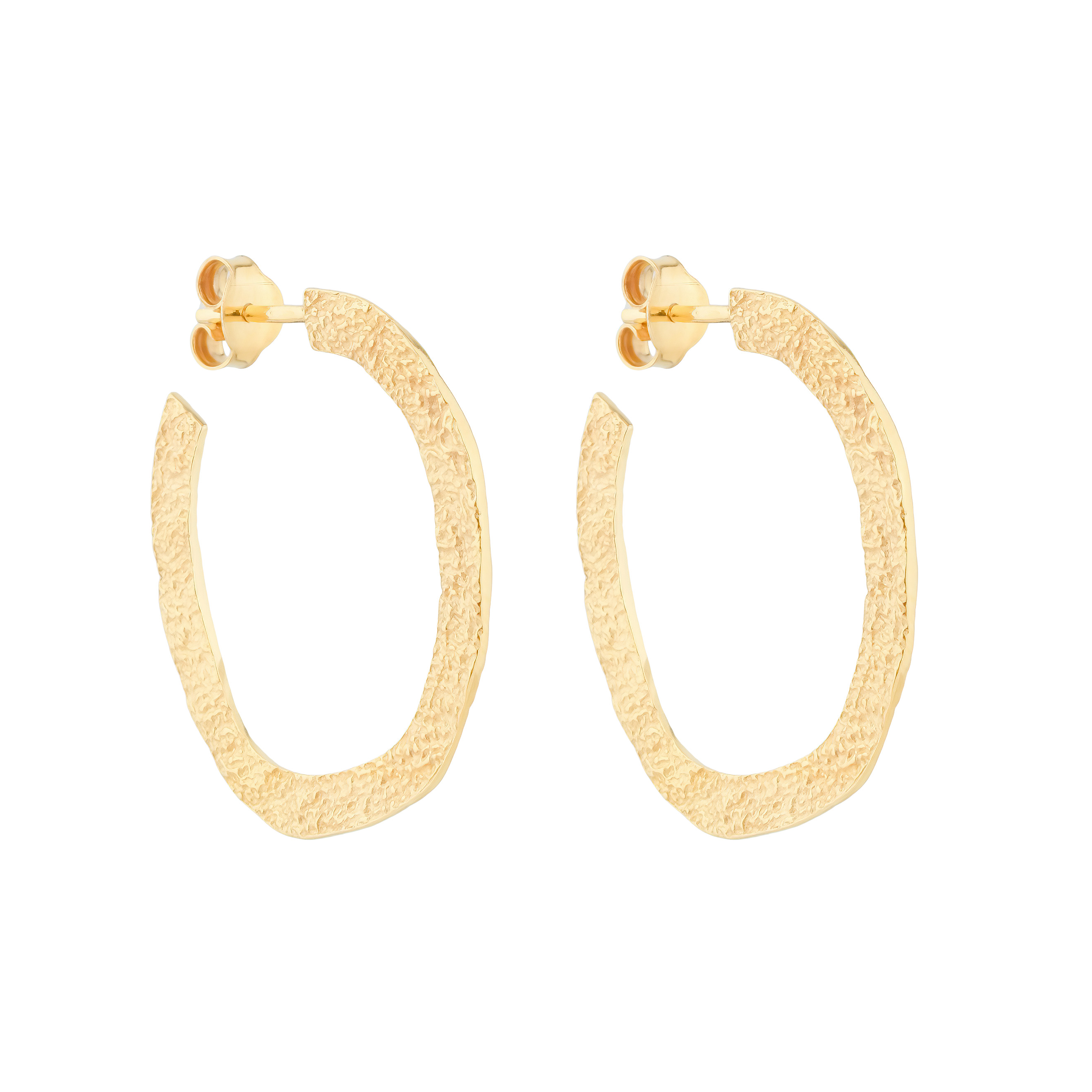 Серьги-кольца 11 Jewellery Серьги Sandy hoops gold