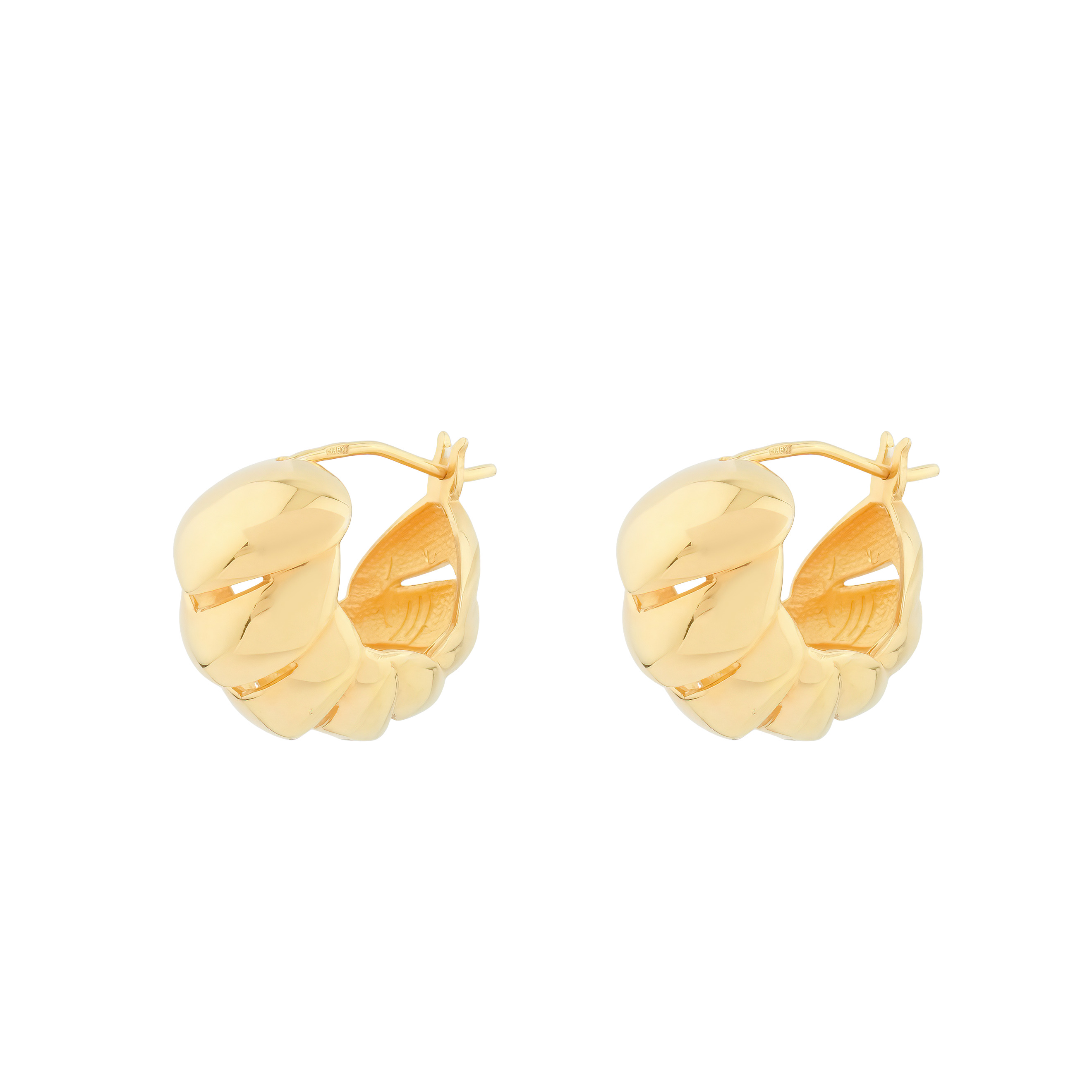 Серьги Woodlice gold