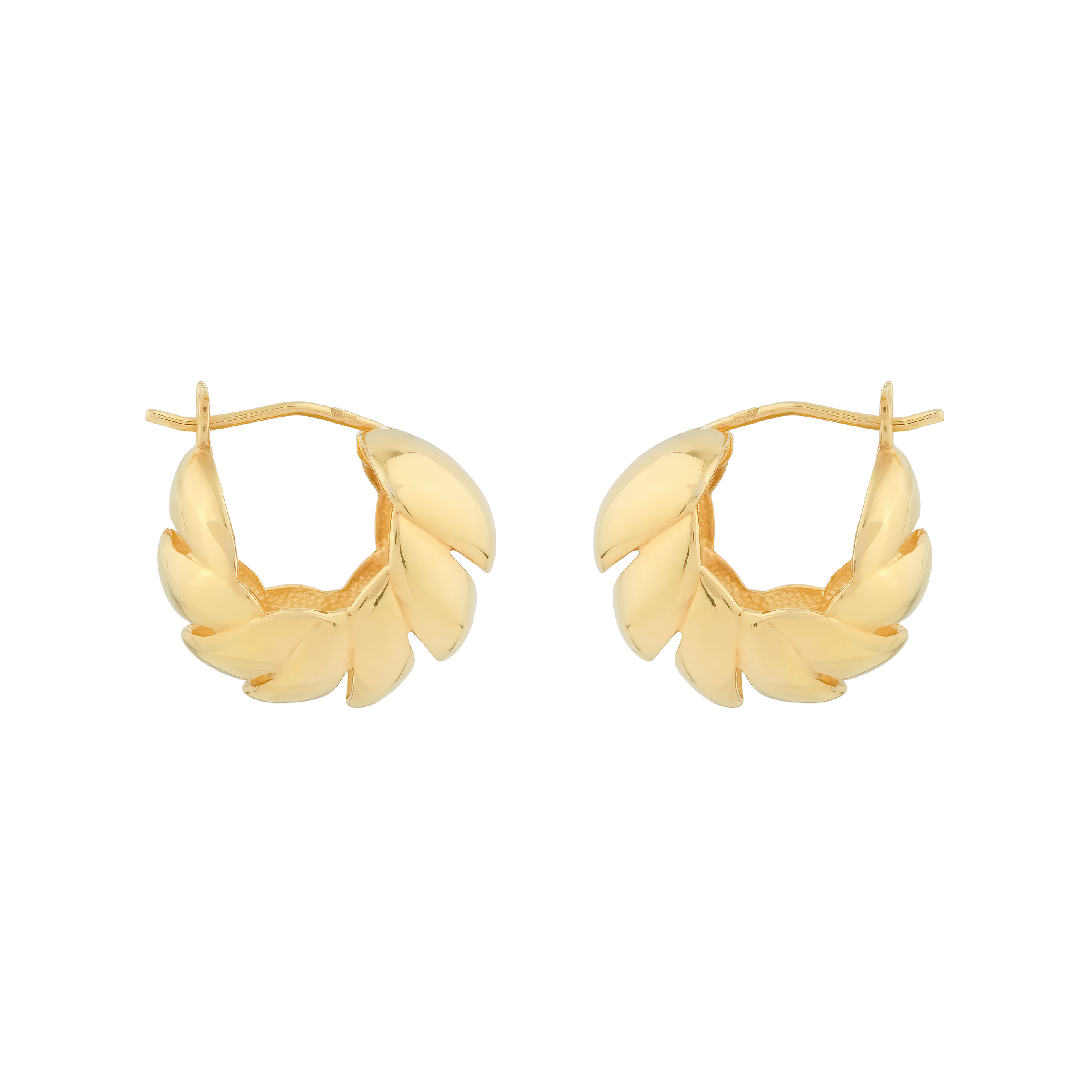 Серьги Woodlice gold