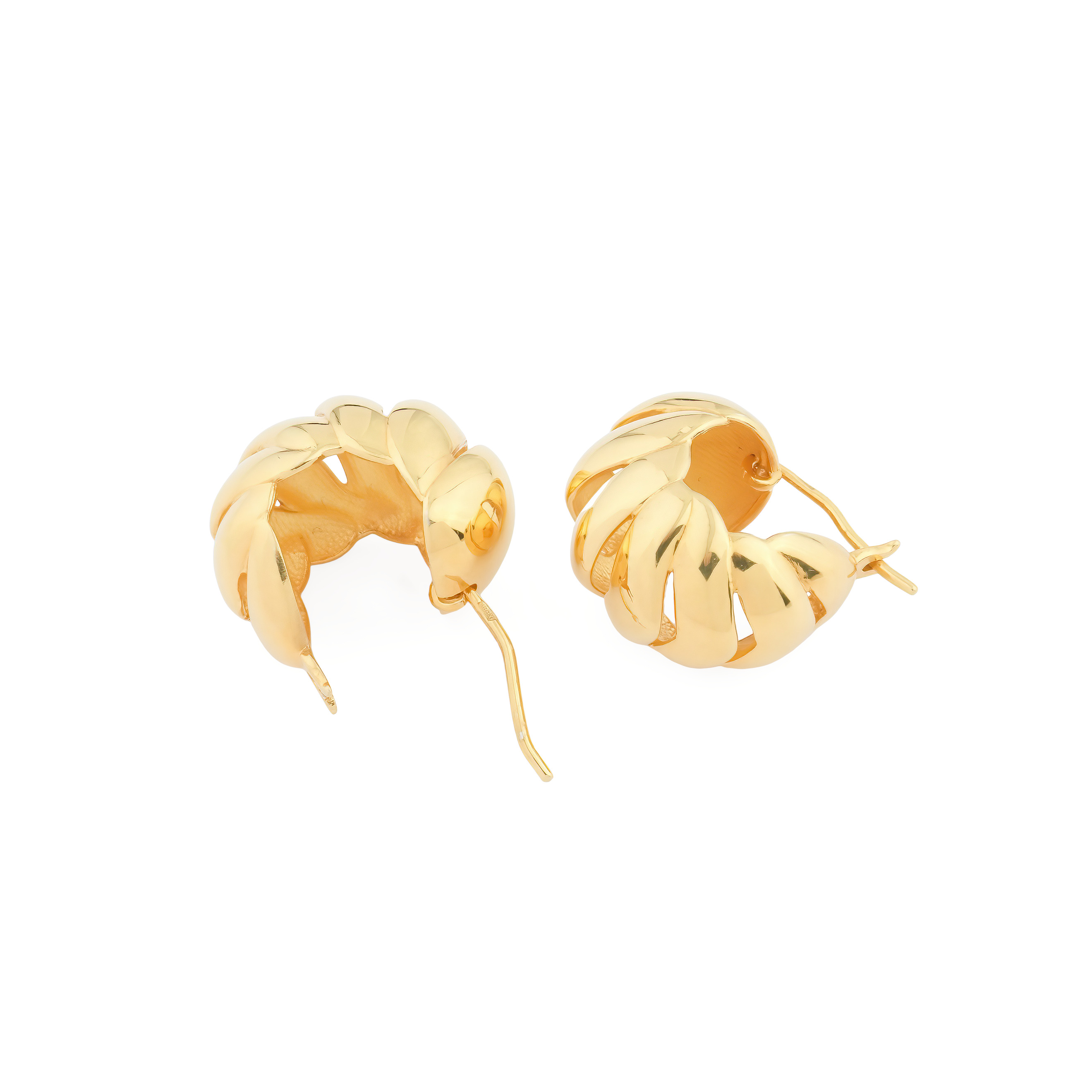 Серьги Woodlice gold