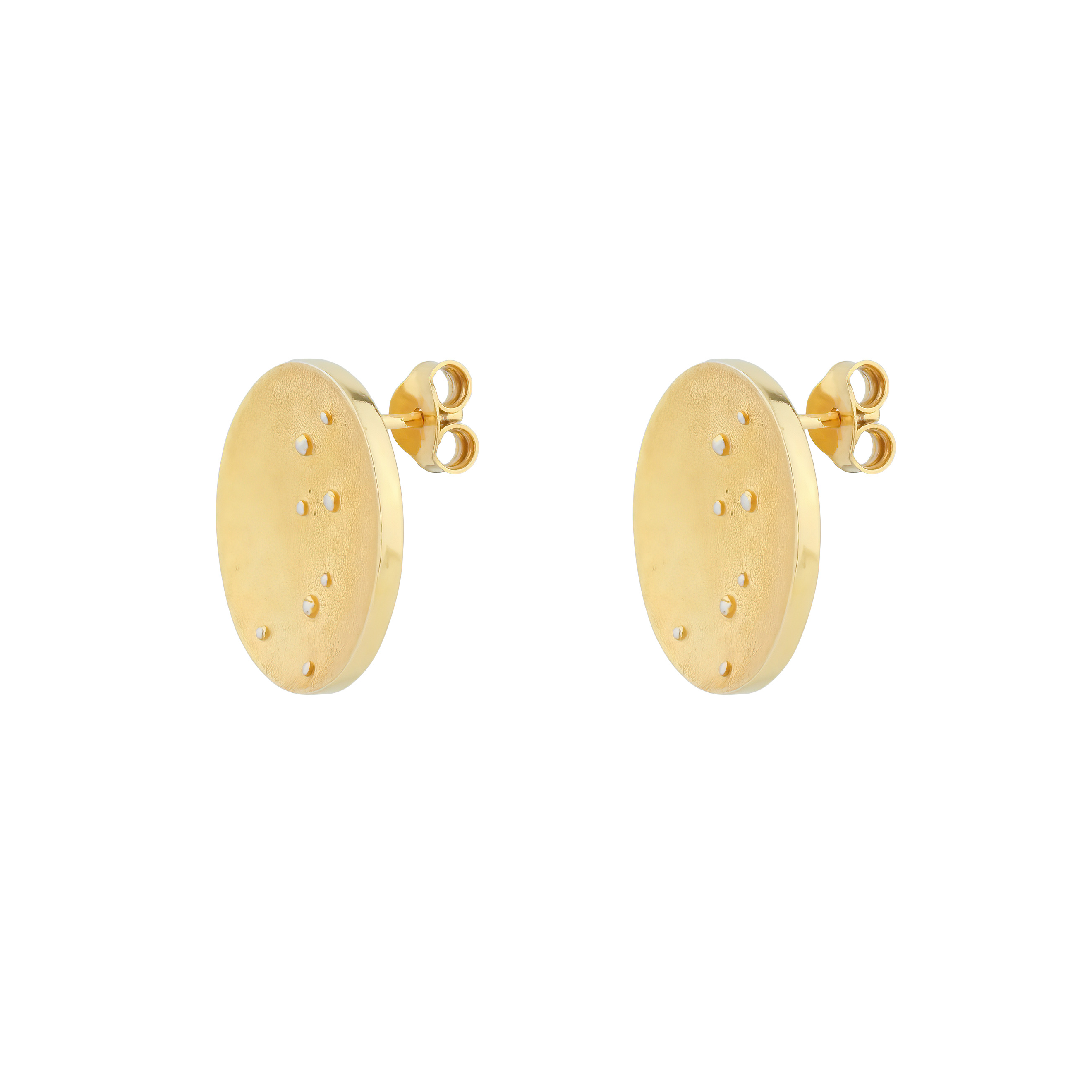 Серьги Moon gold