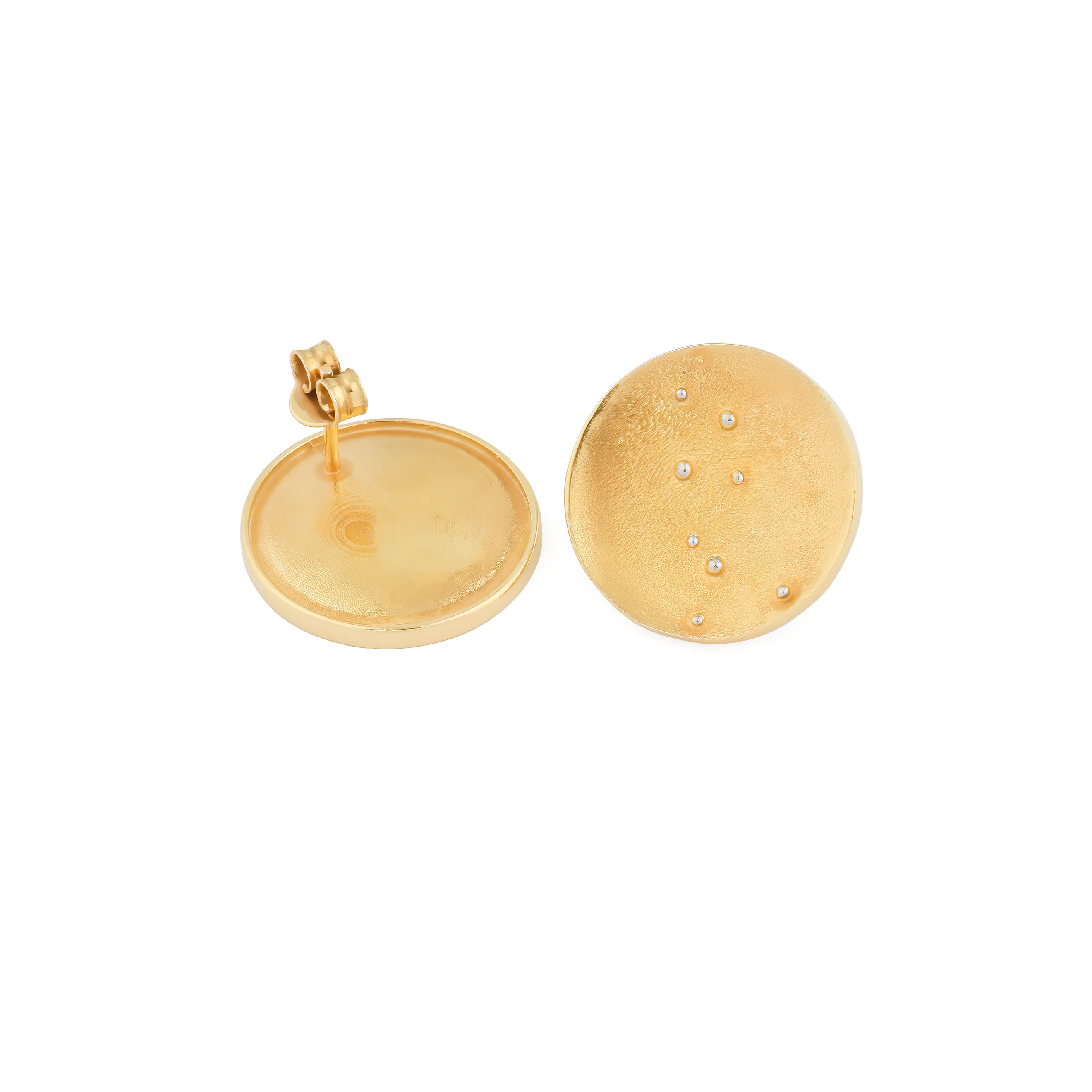 Серьги Moon gold