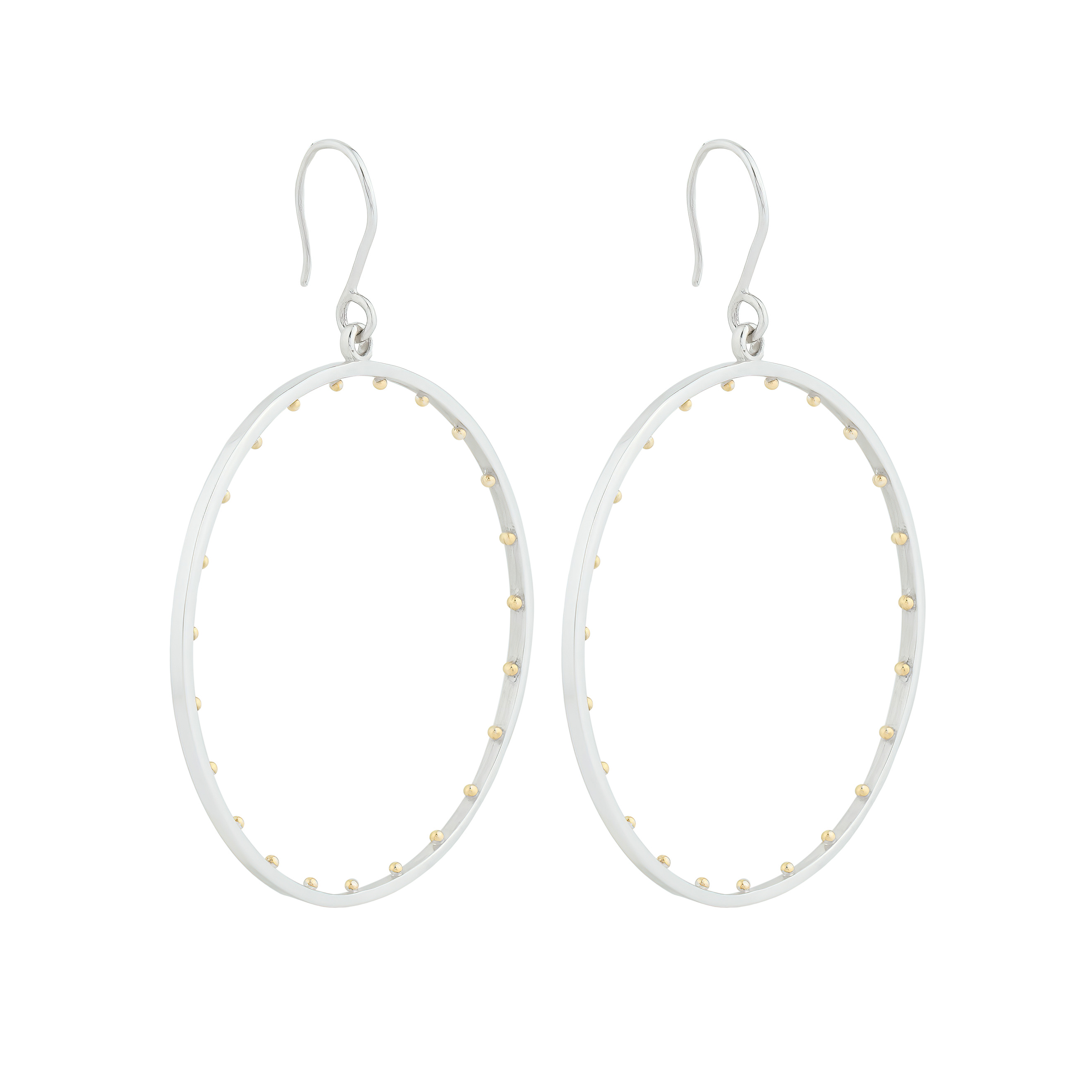 Серьги Infinity white